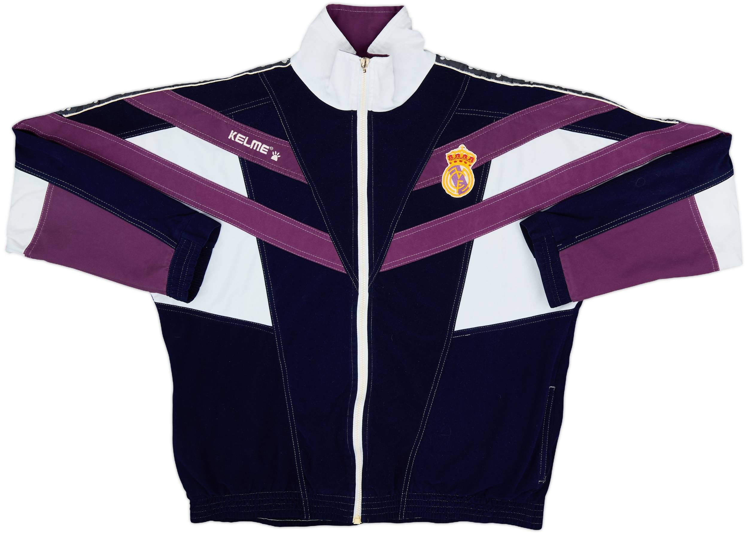 【T-ポイント5倍】 Real 1997-98 Madrid (L) - 8/10 - Jacket Track Kelme ウェア
