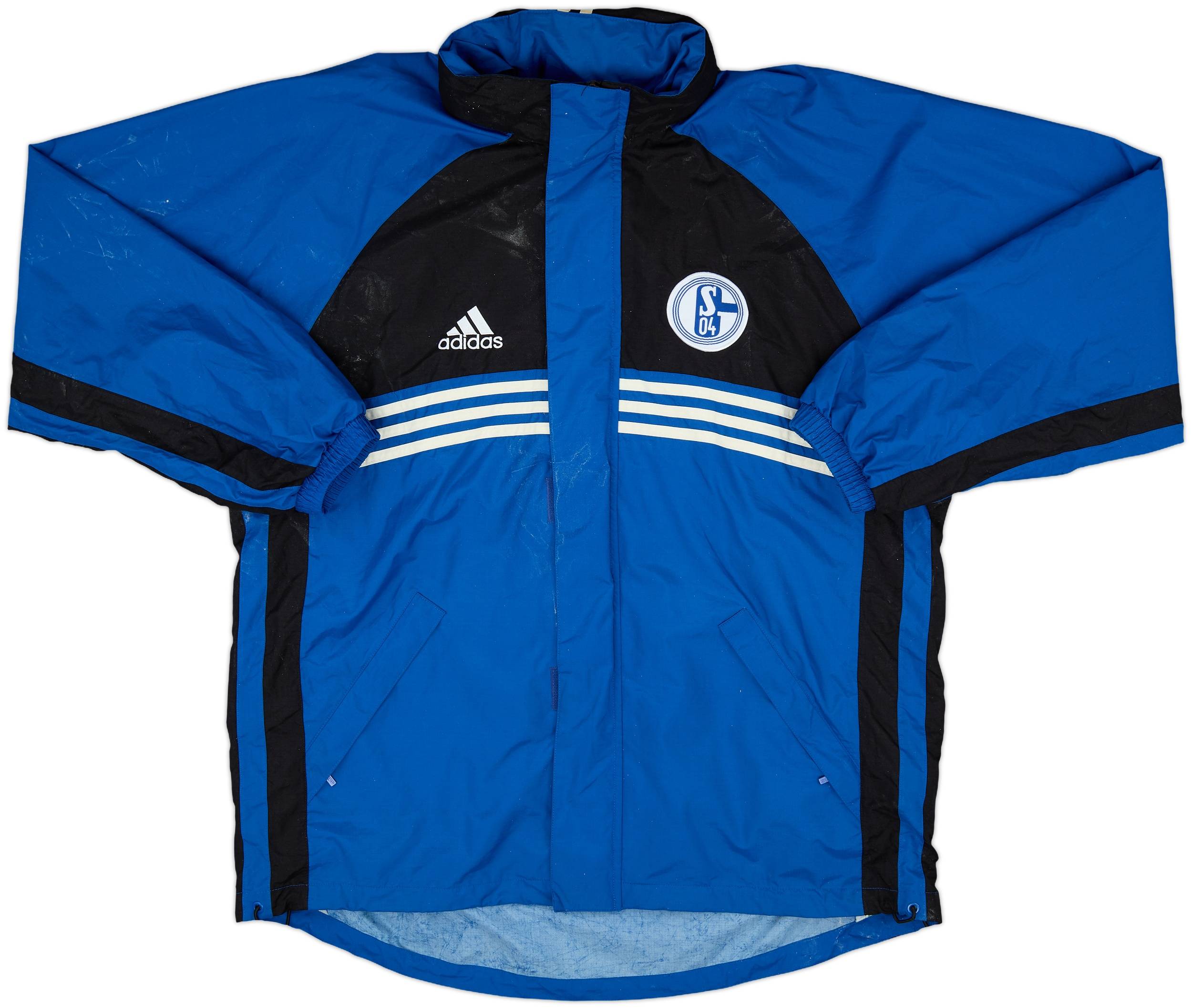 1998-99 Schalke adidas Rain Jacket - 5/10 - (L)