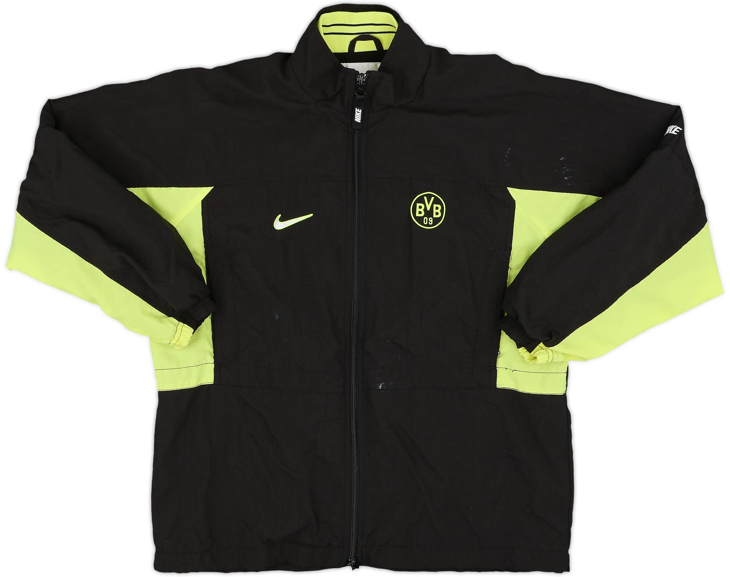 Vintage 90's Nike Borussia Dortmund Football Jacket Soccer