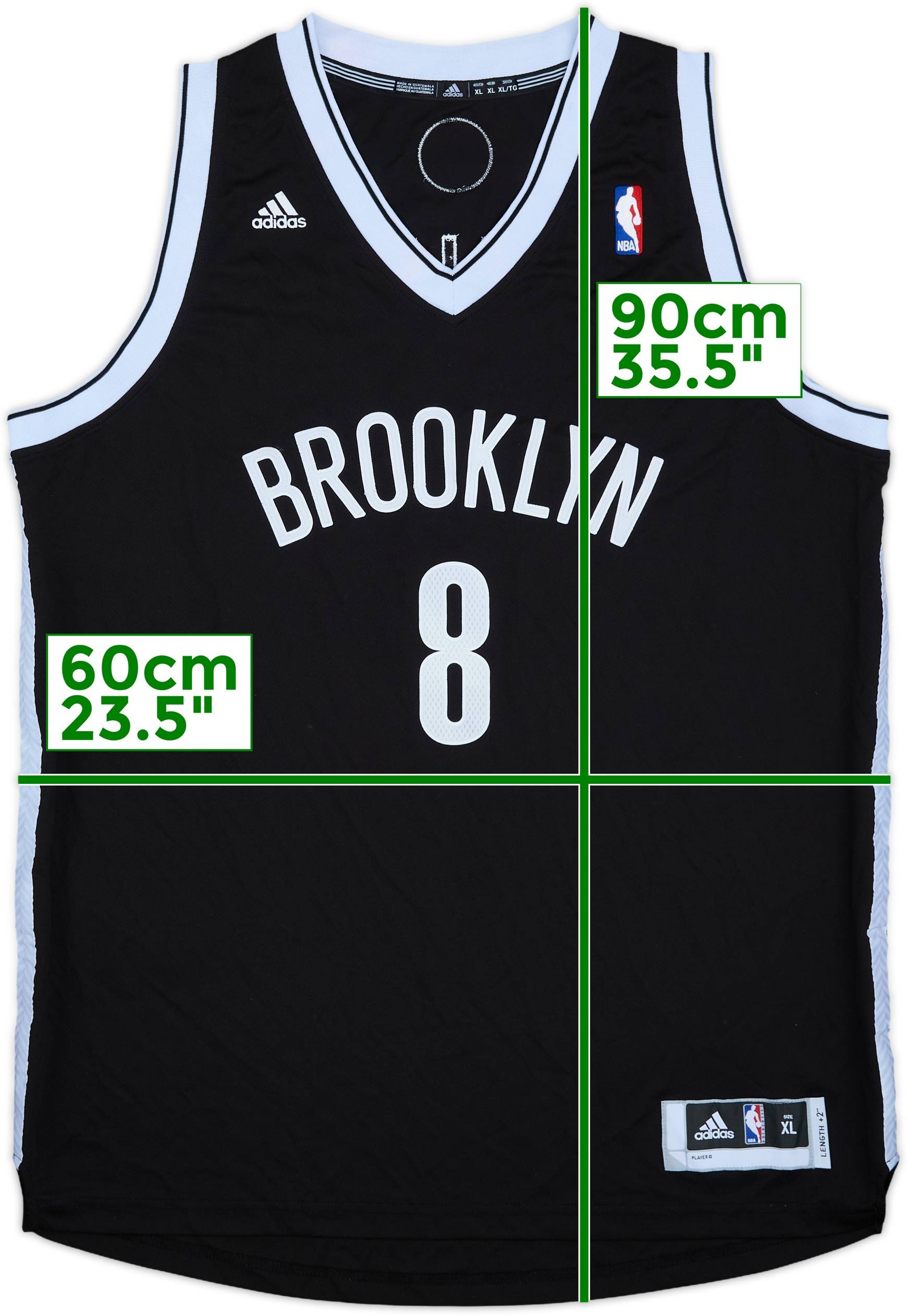 Brooklyn Nets Deron Williams #8 Jersey Mens XL Adidas Sewn
