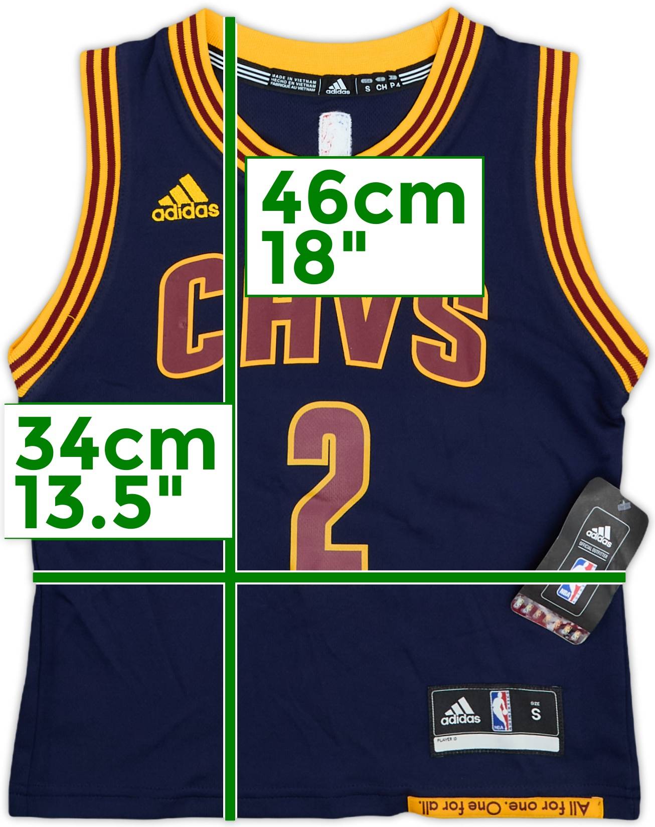 【T-ポイント5倍】 2014-17 Cleveland Cavaliers Irving #2 adidas Alternate ウェア