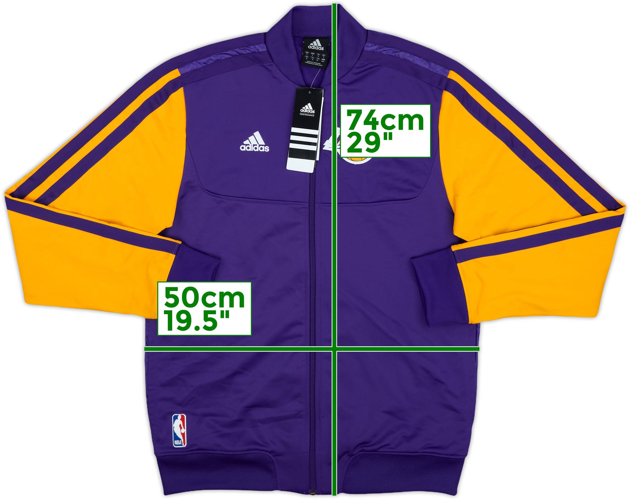 「希少」古着Lakersジャケット 2012-13 LA Lakers adidas Bomber Jacket (S)