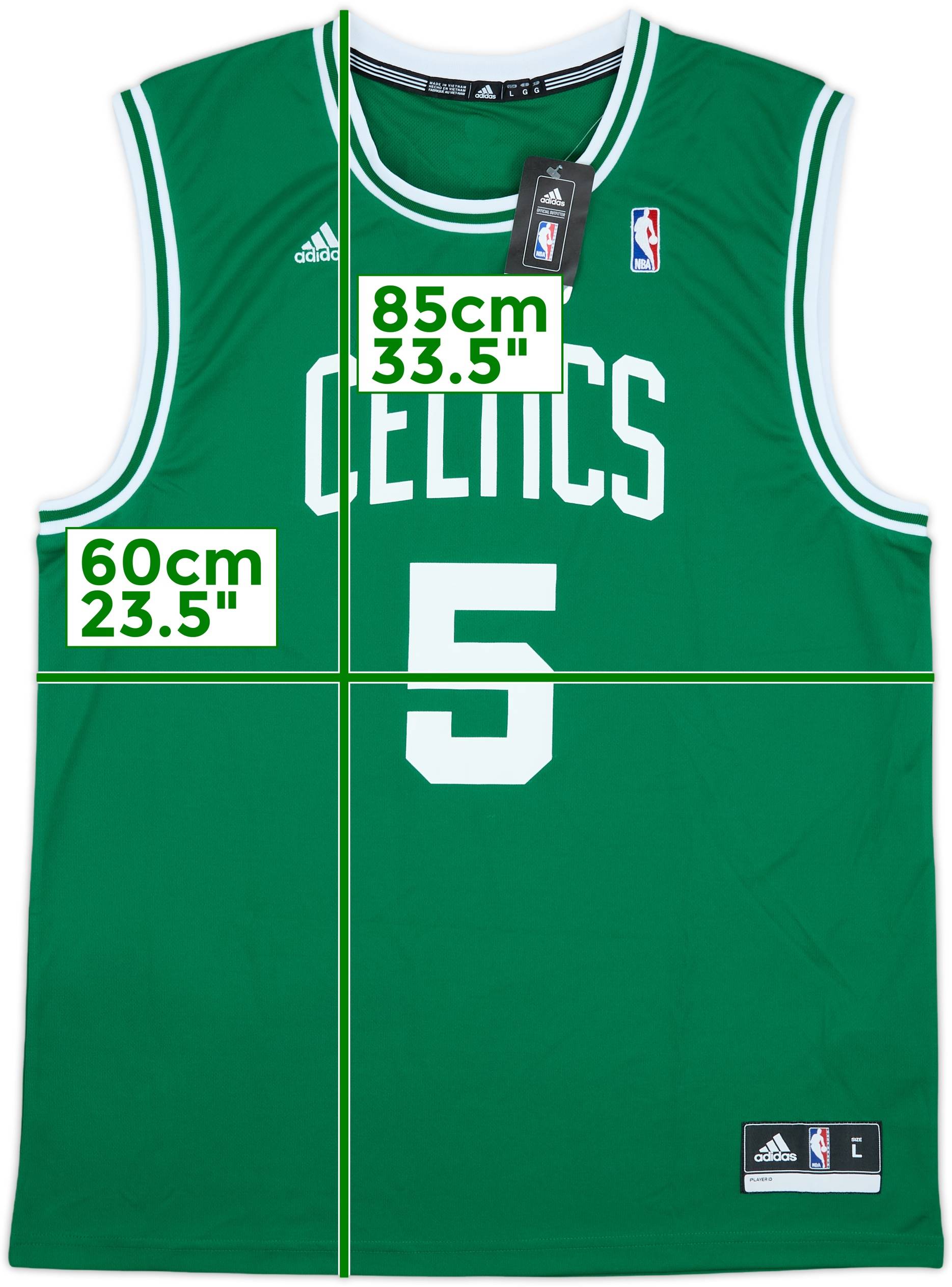 パリコレクション 2010-13 Boston (L) Jersey Away adidas #5 Garnett Celtics ウェア