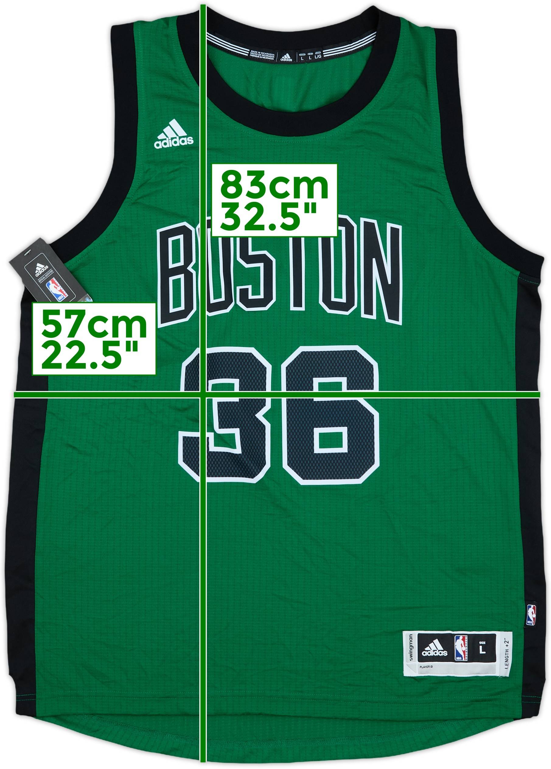 2014-17 Boston Celtics Smart #36 adidas Swingman Alternate