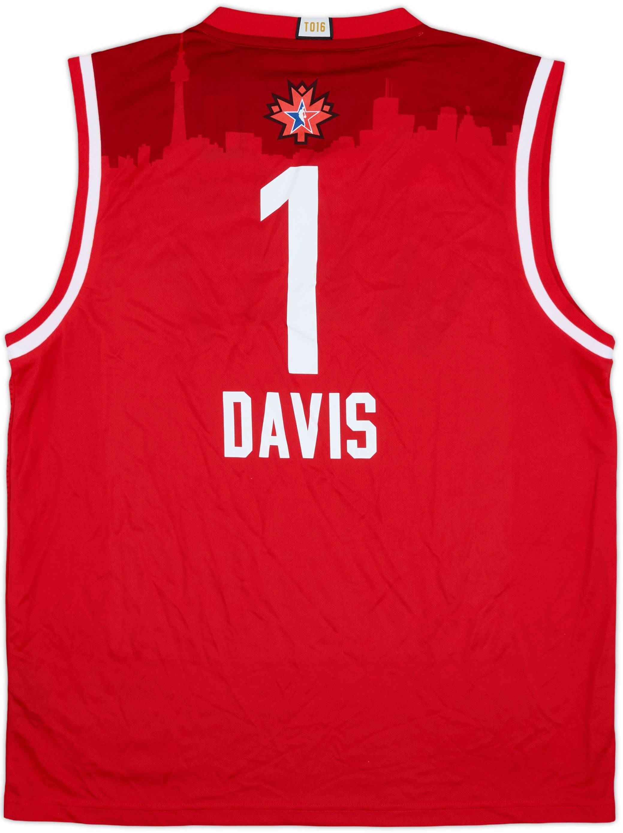 2016 NBA All-Star Team West Davis #1 adidas Jersey (L)