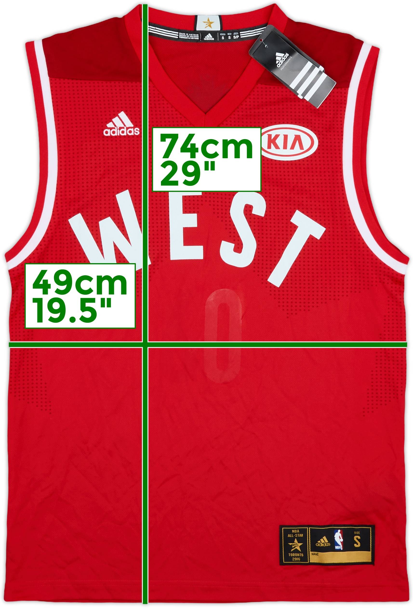 レビューの多い高評価商品特集！ 2016 NBA (S) Jersey adidas West Team All-Star ウェア