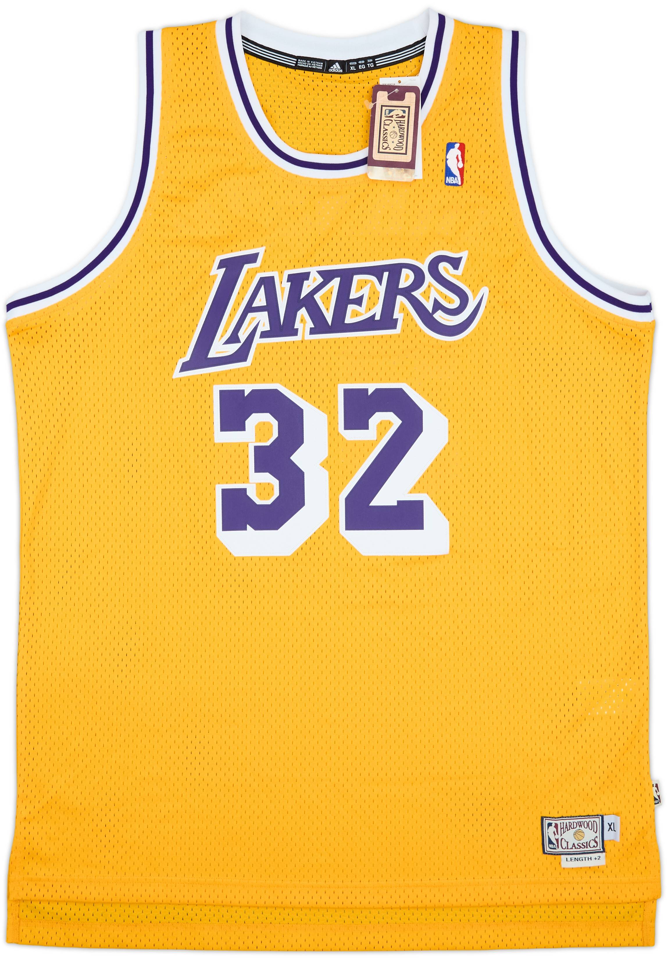 ウェア adidas LA Lakers Johnson #32 Magic Johnson #32 LA Lakers ADIDAS Hardwood Classics Mens