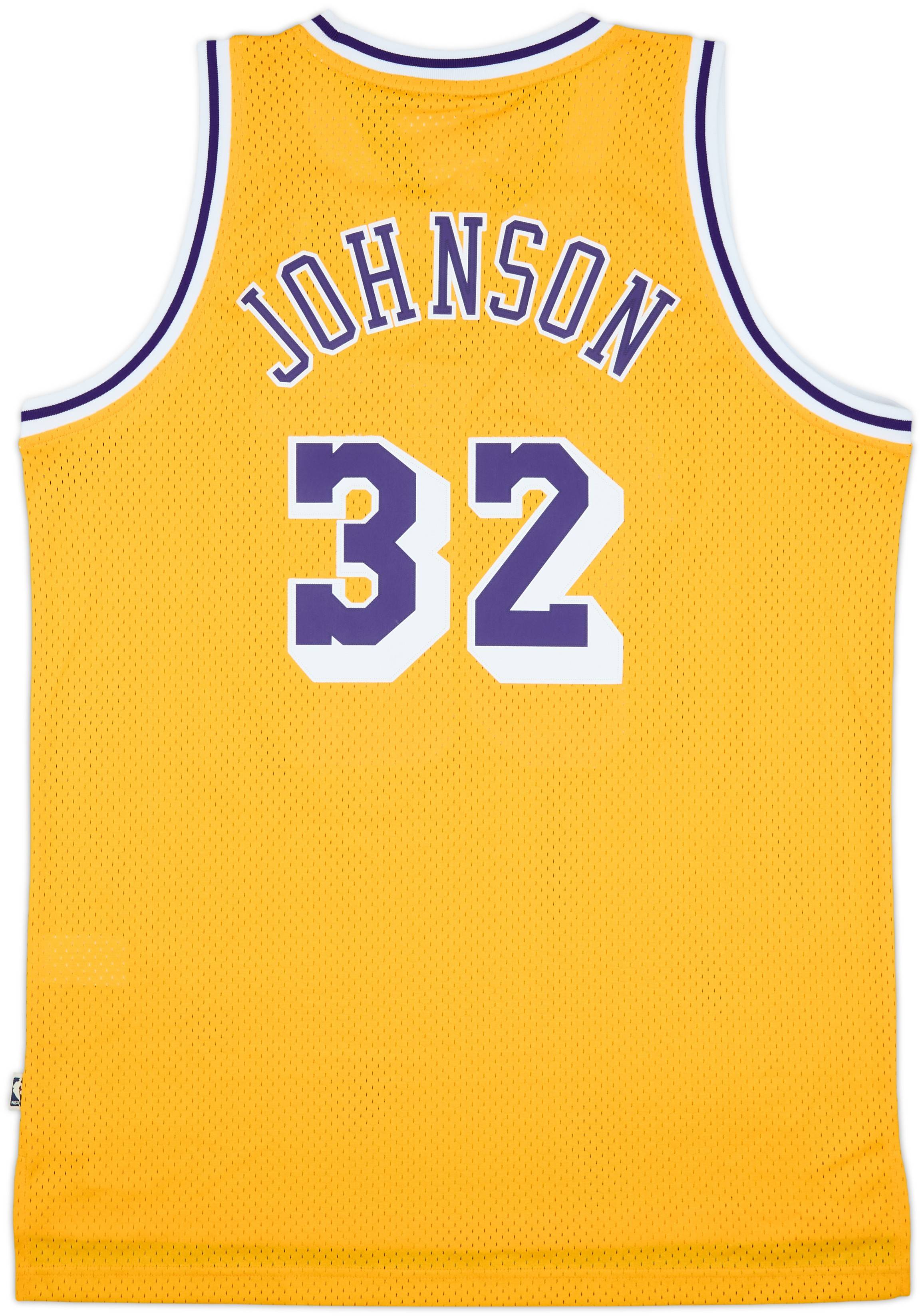 ウェア adidas LA Lakers Johnson #32 1979-80 LA Lakers Johnson #32 adidas Hardwood Classics