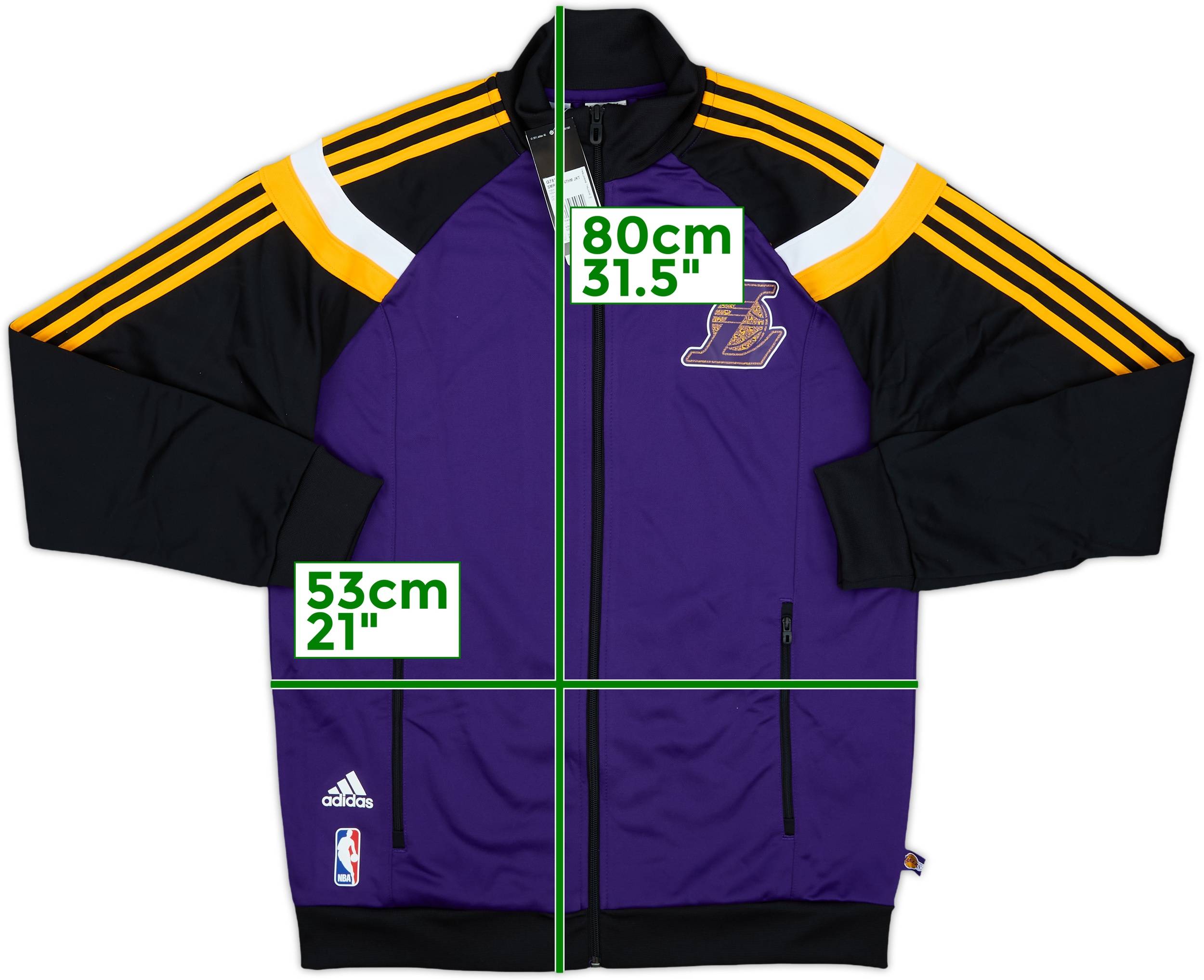 adidas Originals × Lakers Stadium Jacket 2013-14 LA Lakers adidas Track Jacket (M)