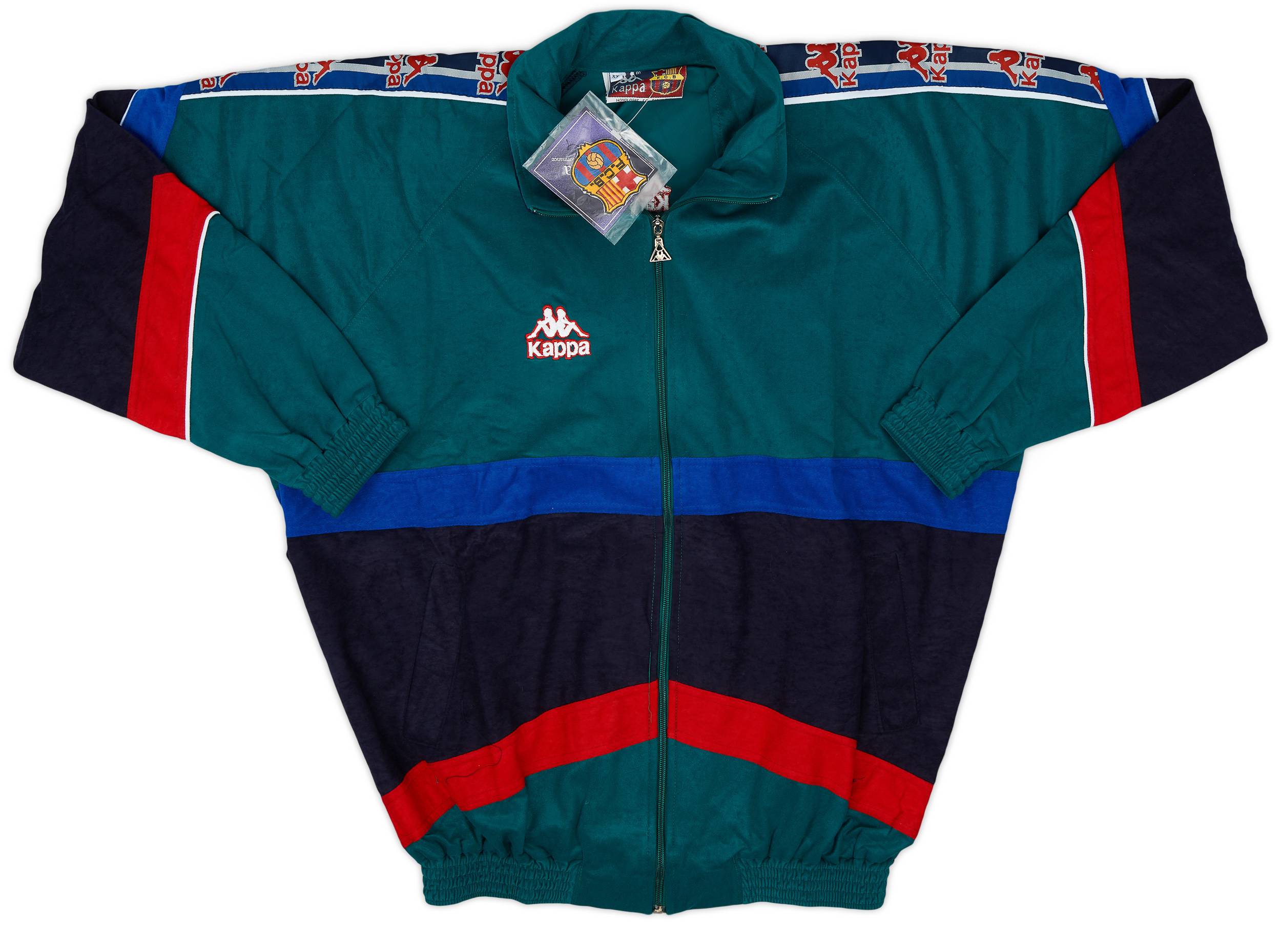 1992-95 Barcelona Kappa Track Jacket - 9/10 - (XL)