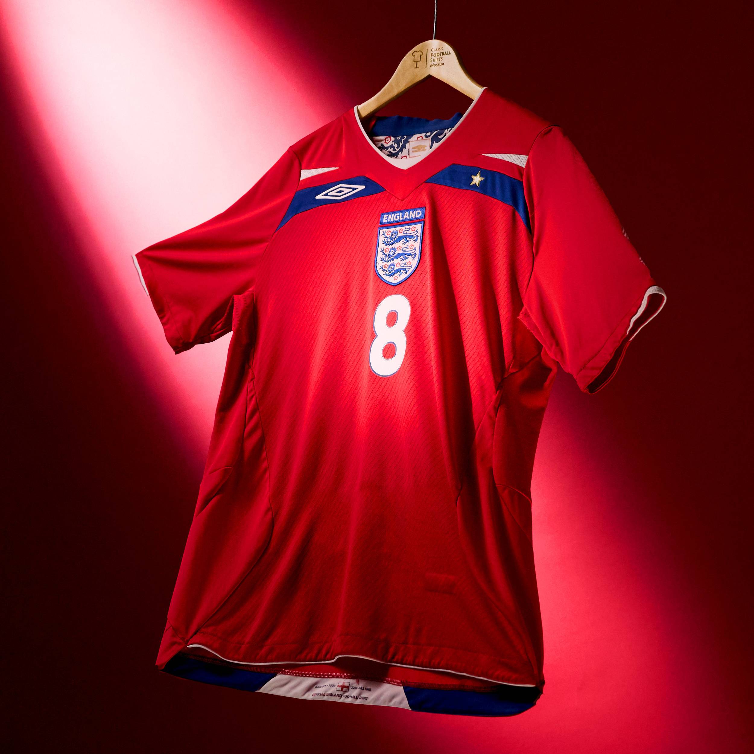 2008-10 England Away Shirt Lampard #8