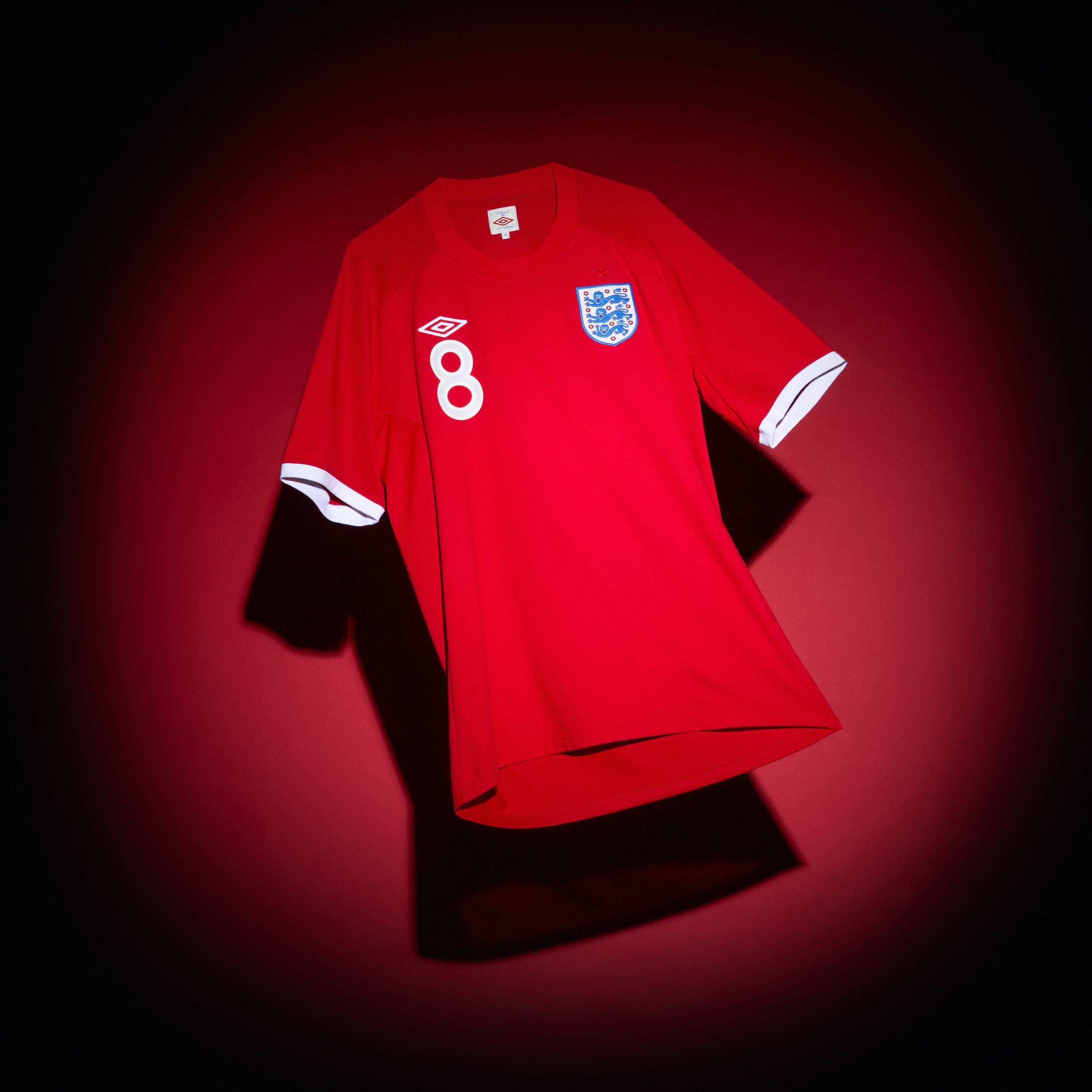 希少England 2010/11 Away Lampard official 2010-11 England Away Shirt Lampard #8