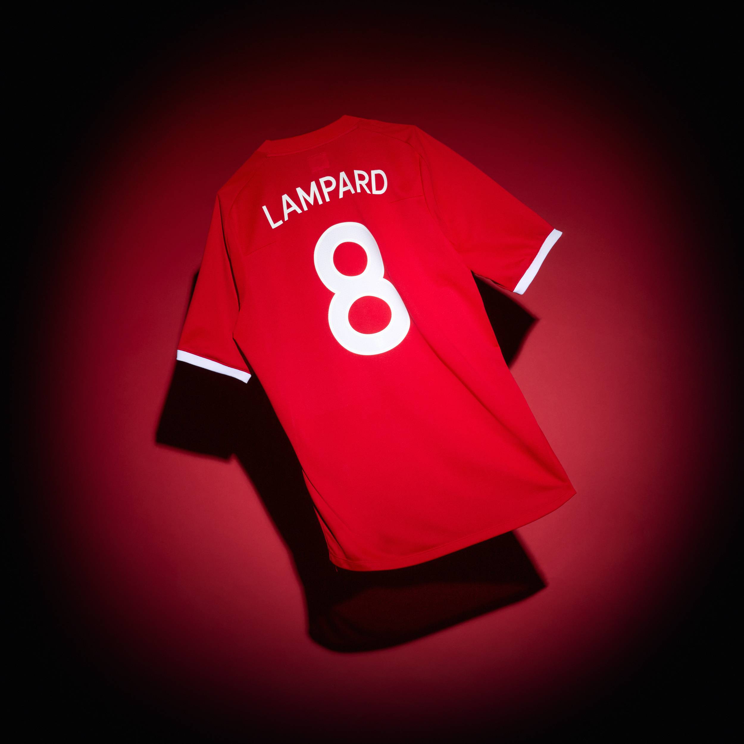 2010-11 England Away Shirt Lampard #8
