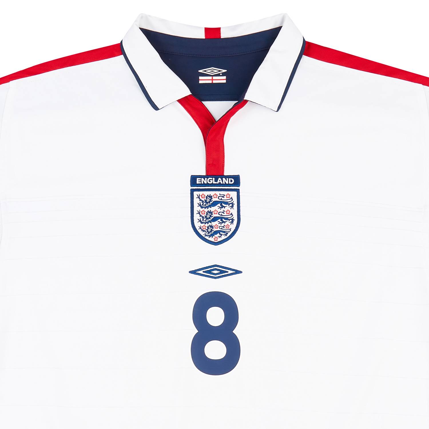 イングランド代表 Umbro シャツ SCHOLES 8 2001/03 SCHOLES #8