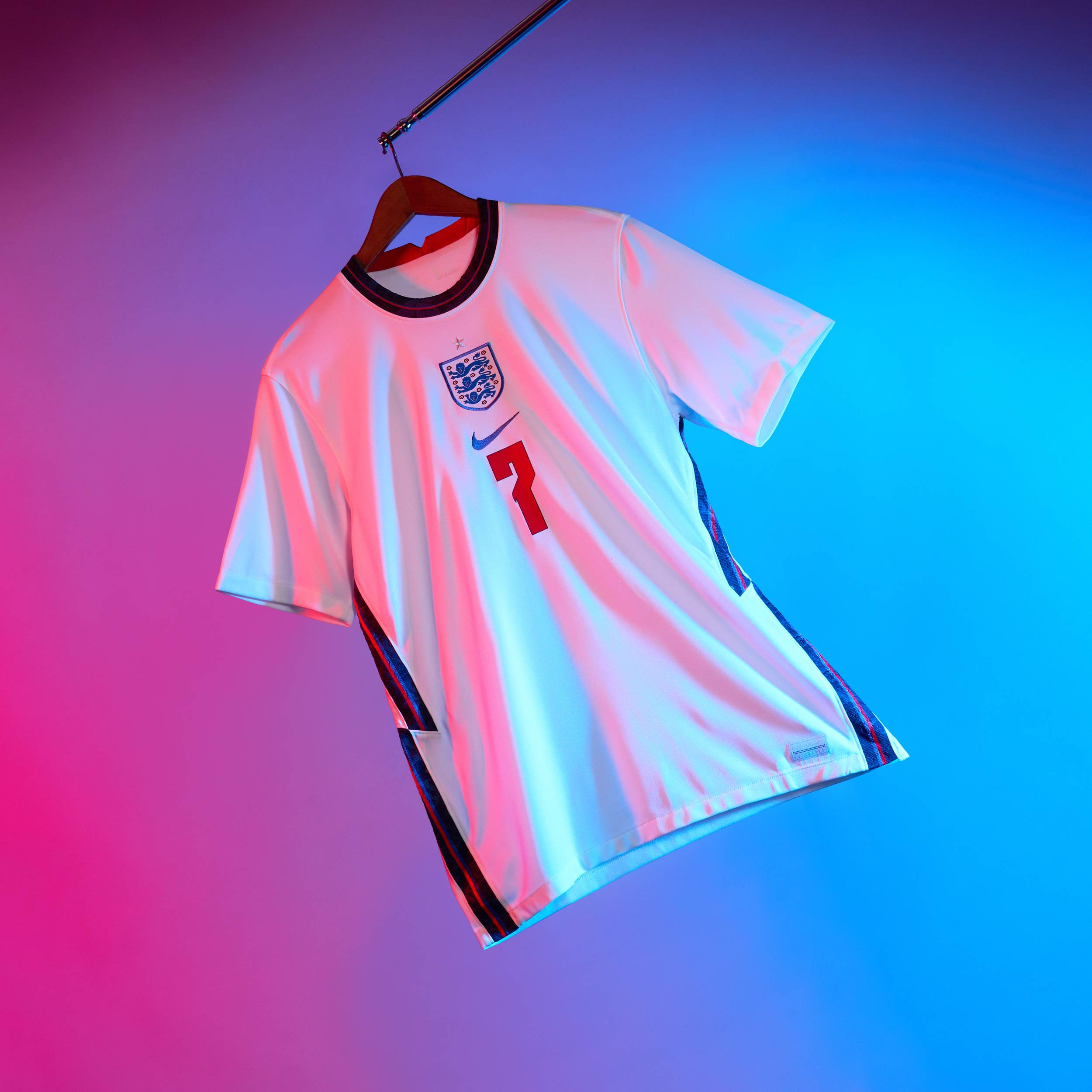 2020-22 England Home Shirt Grealish #7