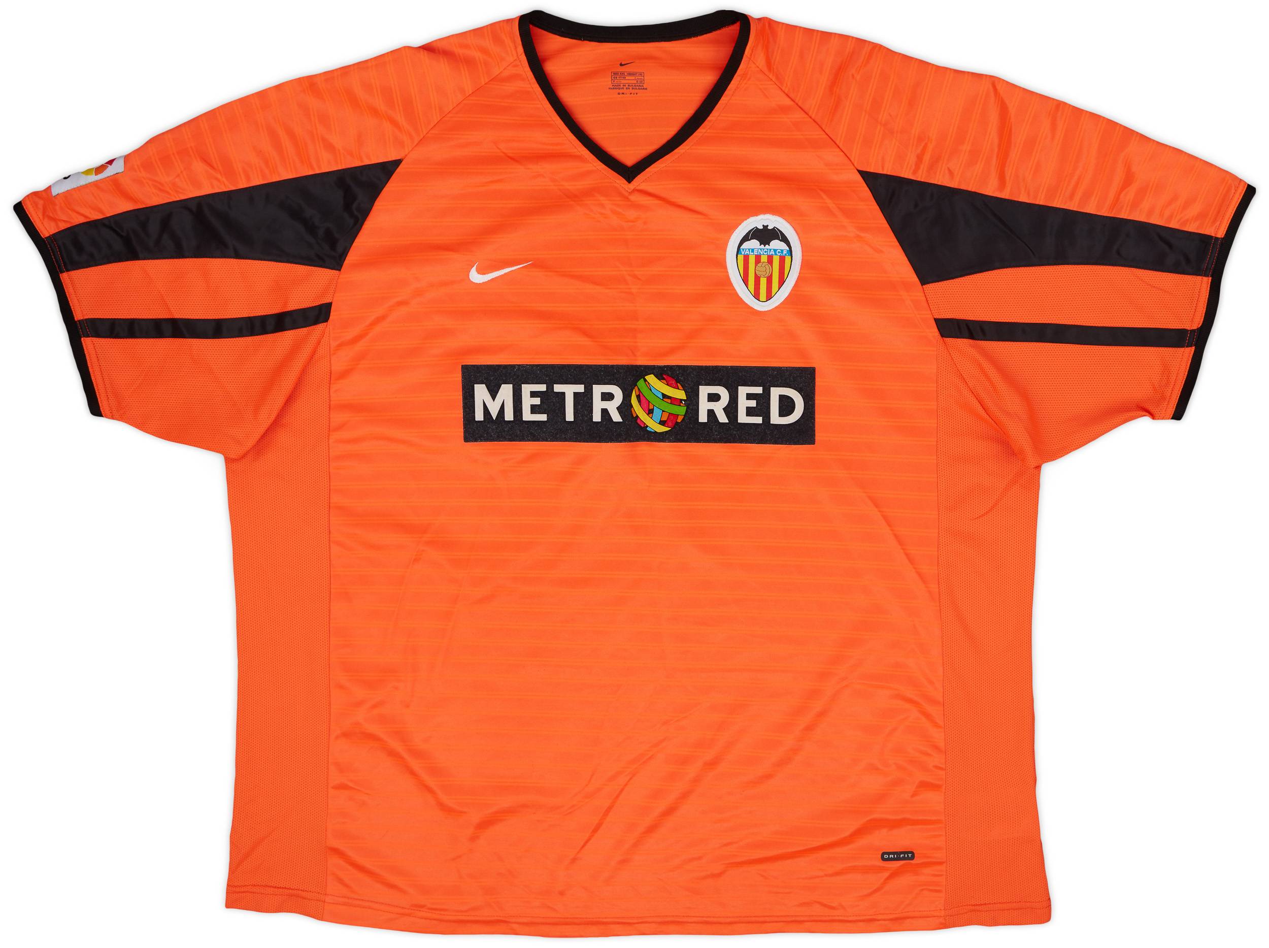 2001-02 Valencia Away Shirt Aimar #21 - 7/10 - (XXL)