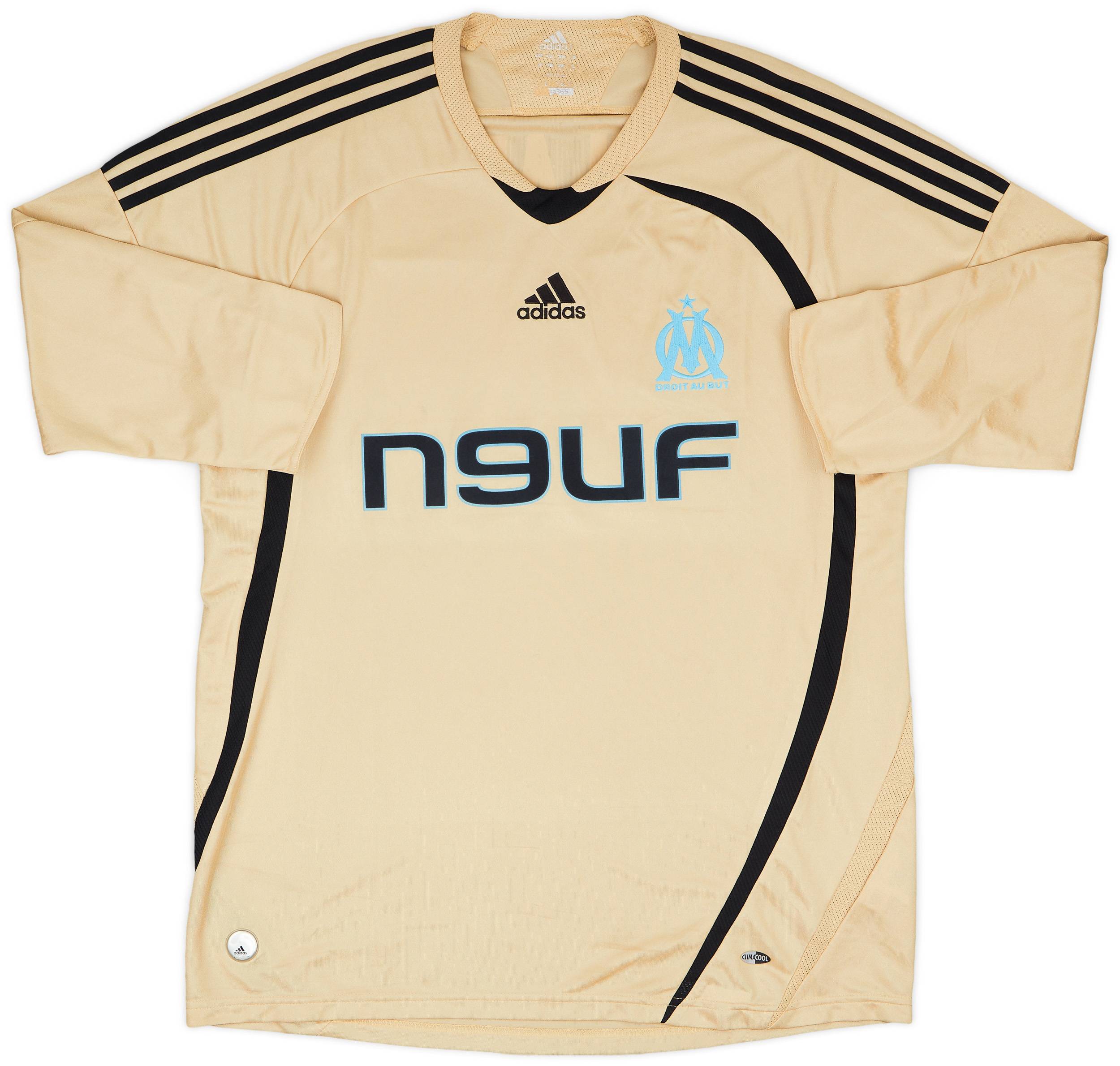 Ben Arfa様 2008-09 Olympique Marseille Third Shirt Ben Arfa #20 - 9/10