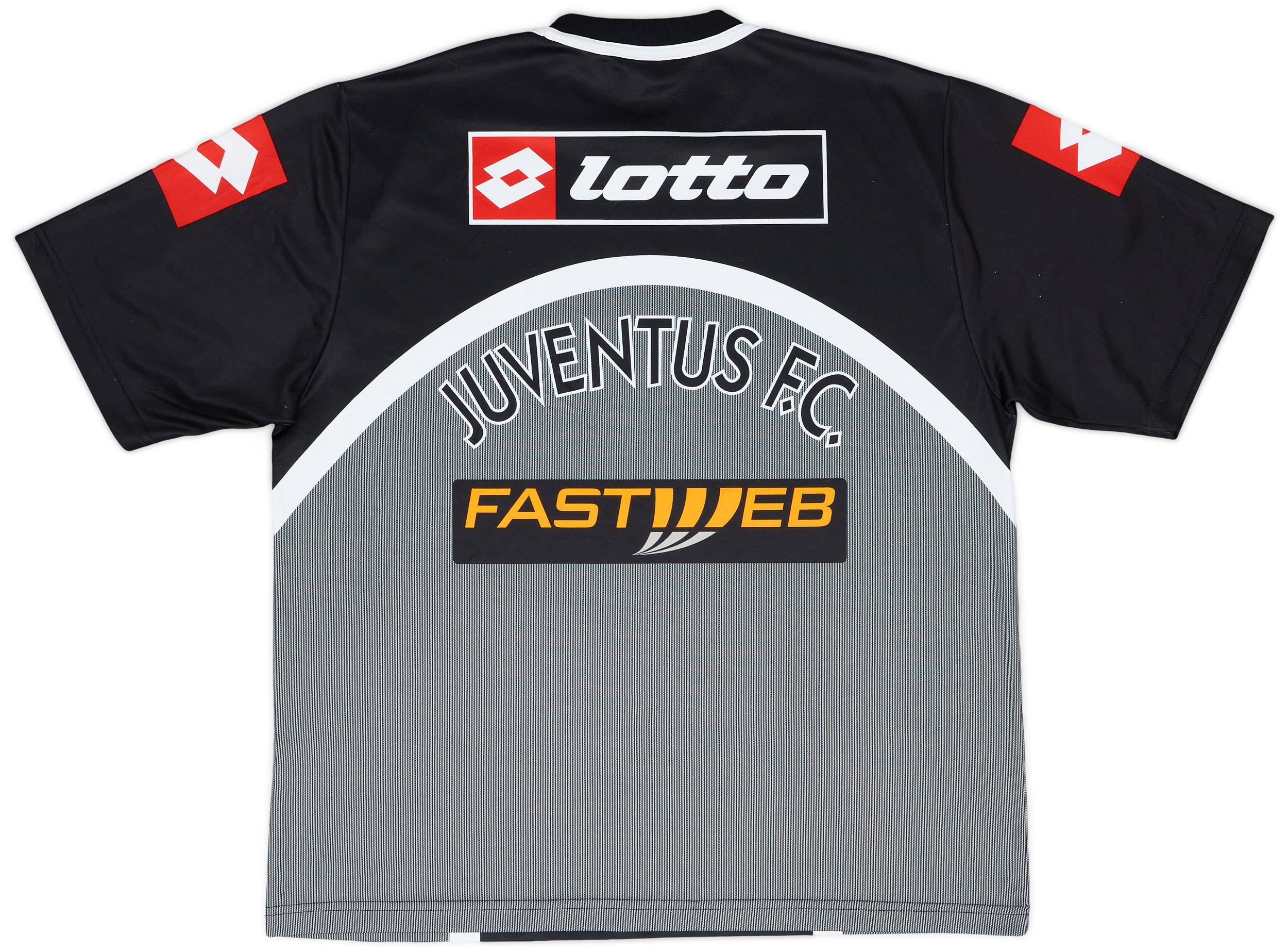 2001-02 Juventus Lotto Training Shirt - 8/10 - (XL)