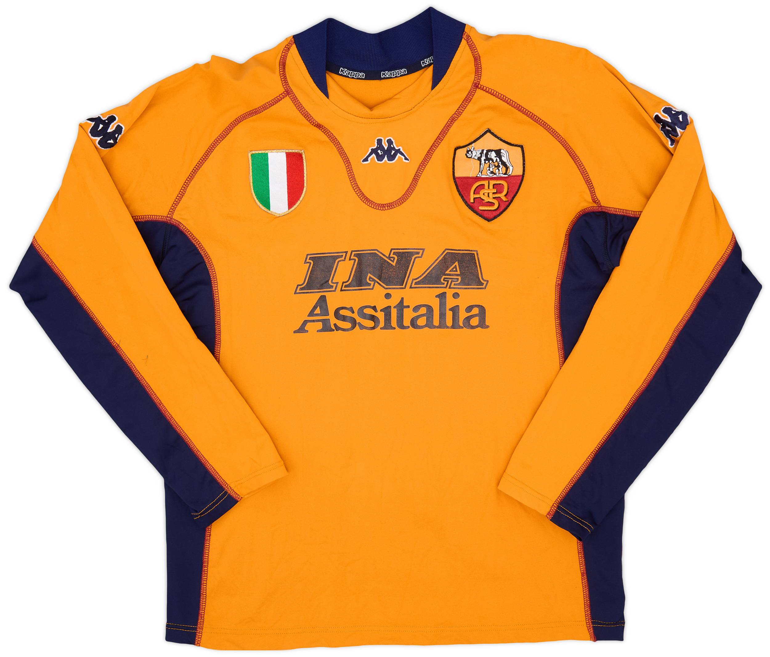 2001-02 Roma Fourth L/S Shirt - 7/10 - (XL)