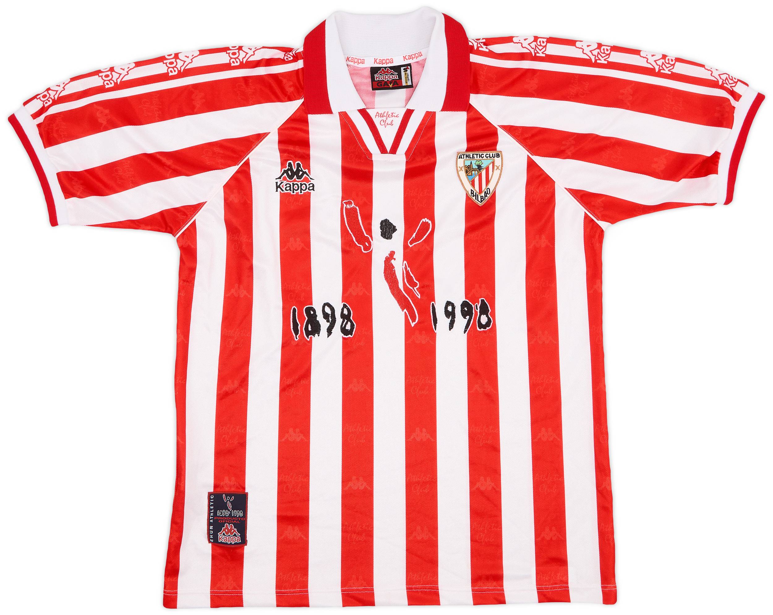 Athletic Bilbao Home Jersey Kappa 1992 1993