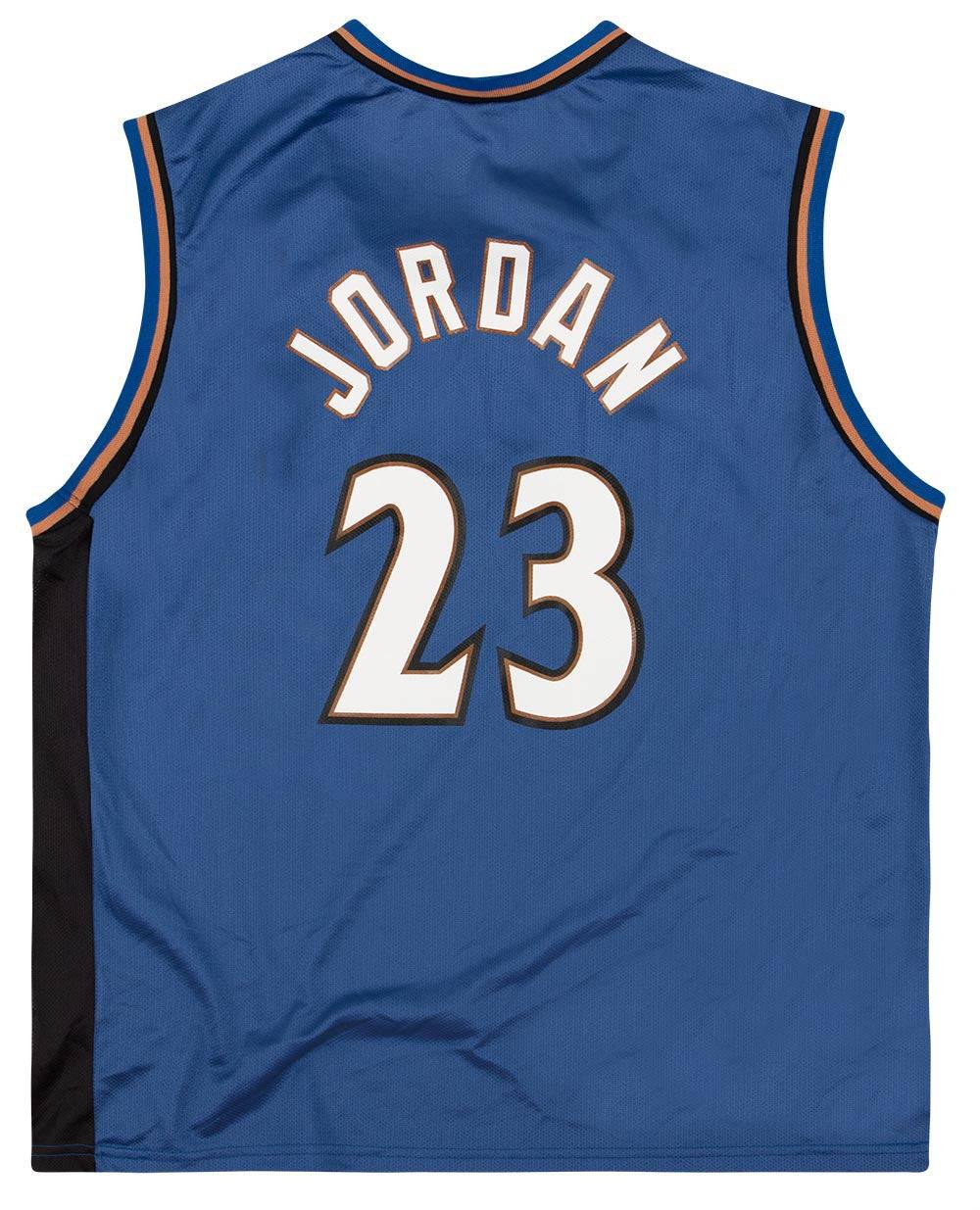 2001-02 Washington Wizards Jordan #23 Champion Jersey (Away) Y