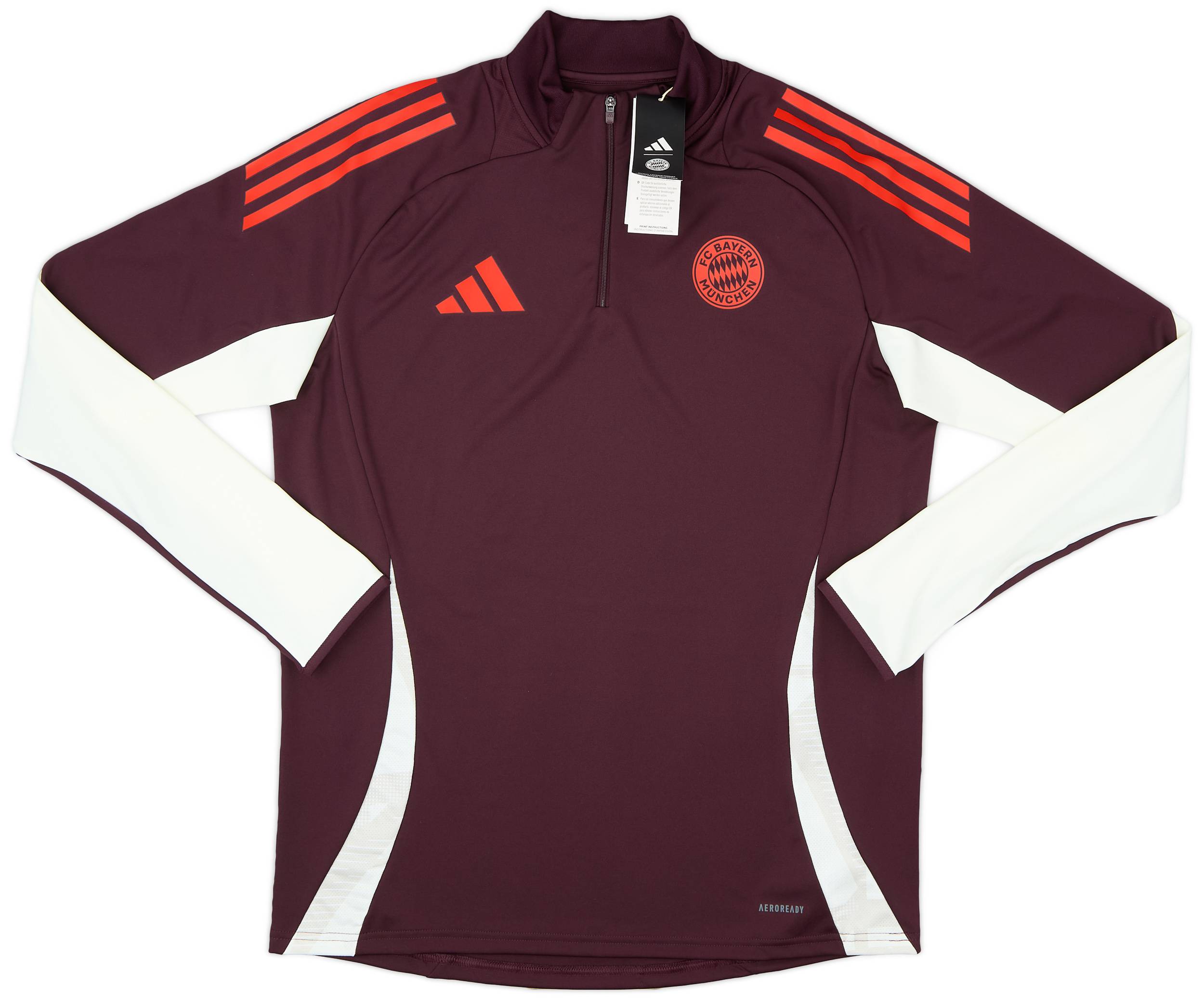 喜ばれる誕生日プレゼント 2024-25 Top Training Zip 1/4 adidas Munich Bayern ウェア