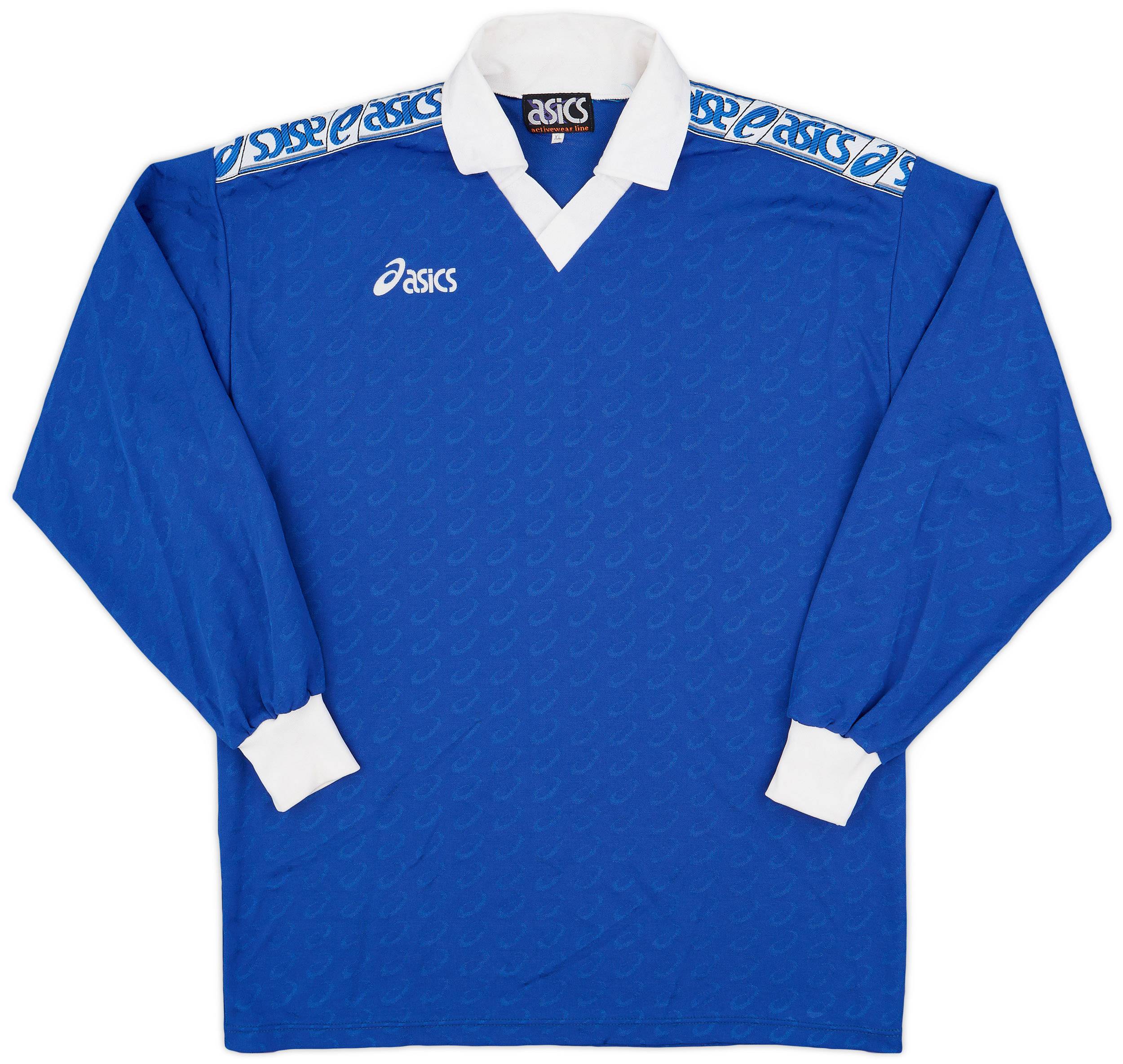 ウェア 90s ASICS FOOTBALL GAME SHIRT 1990s Asics Template L/S Shirt #6 - 9/10 - (XL)
