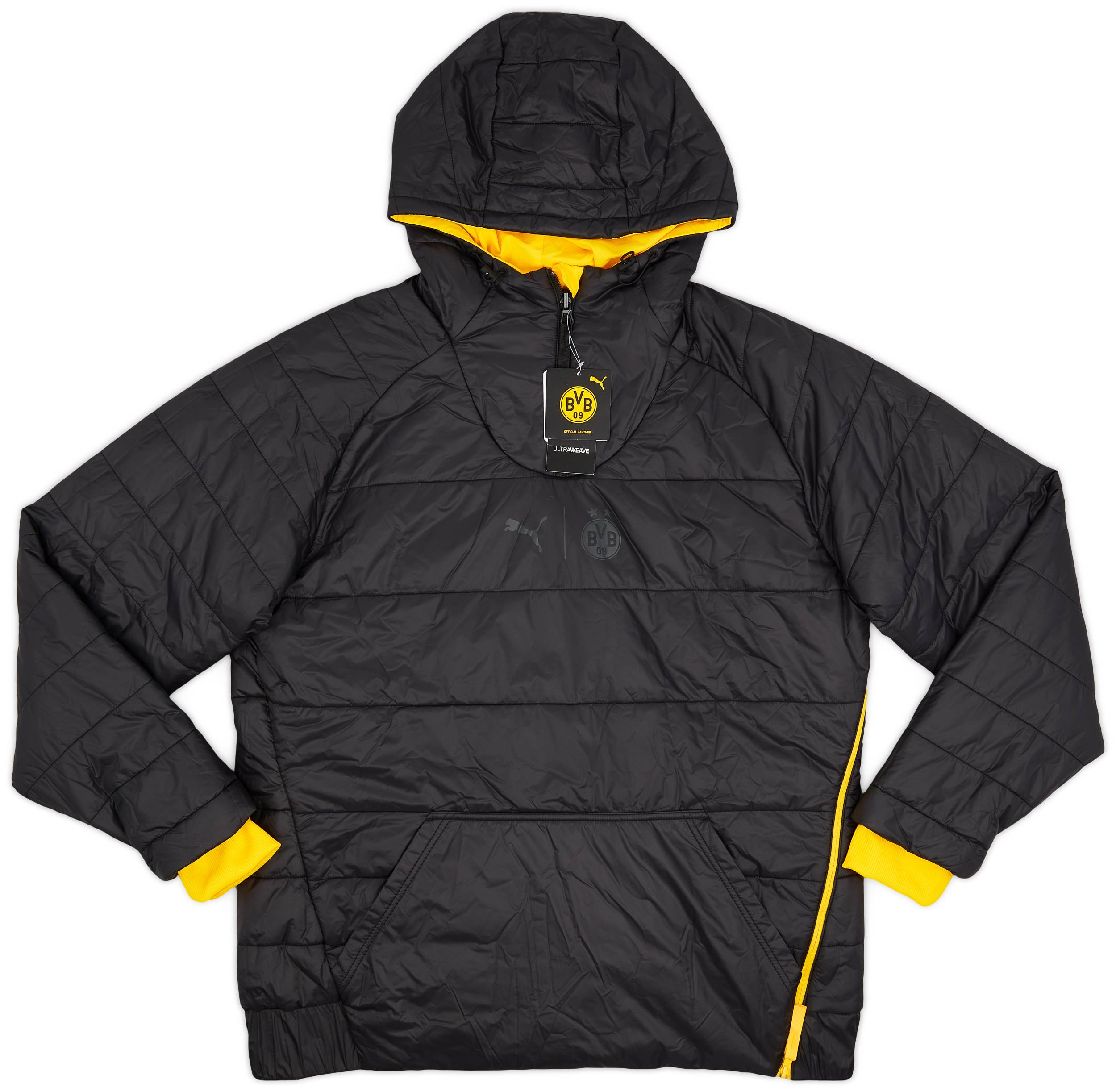 Puma Borussia Dortmund ダウンジャケット 2022-23 Borussia Dortmund Puma 1/4 Zip Reversible Padded