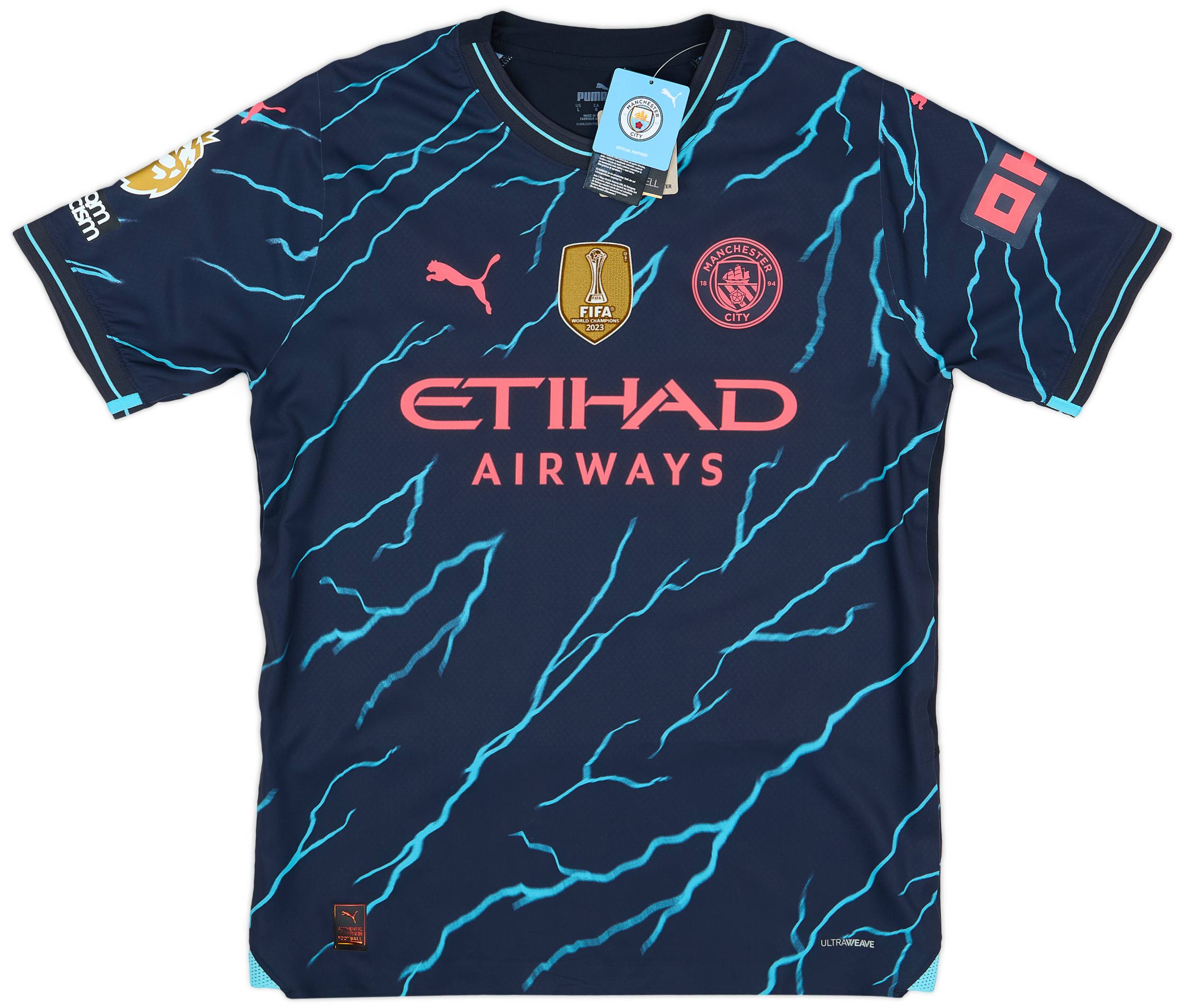 2023-24 Manchester City Player Issue Home Shirt Foden #47