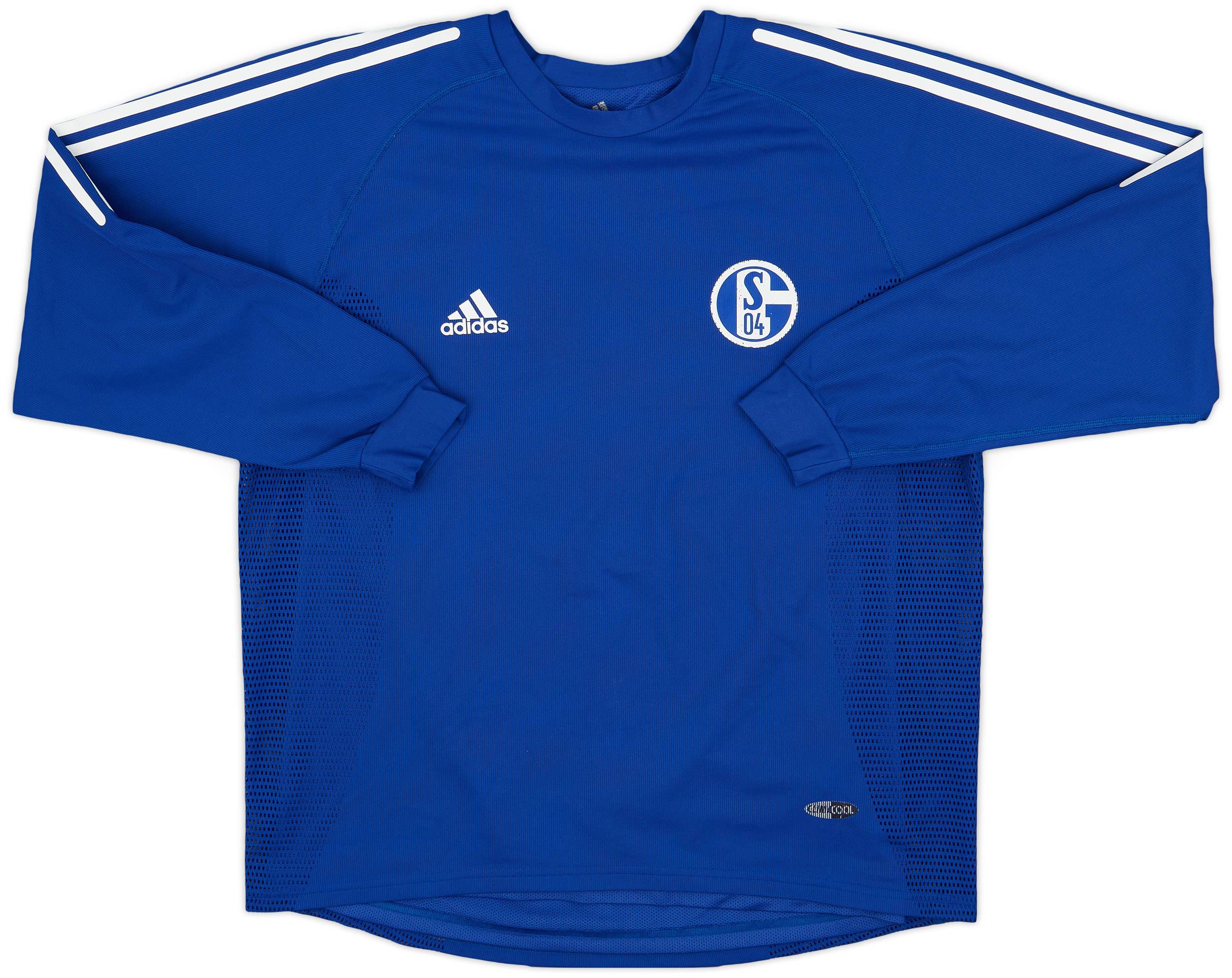 2002-04 Schalke Player Issue Home Shirt - 9/10 - (L)