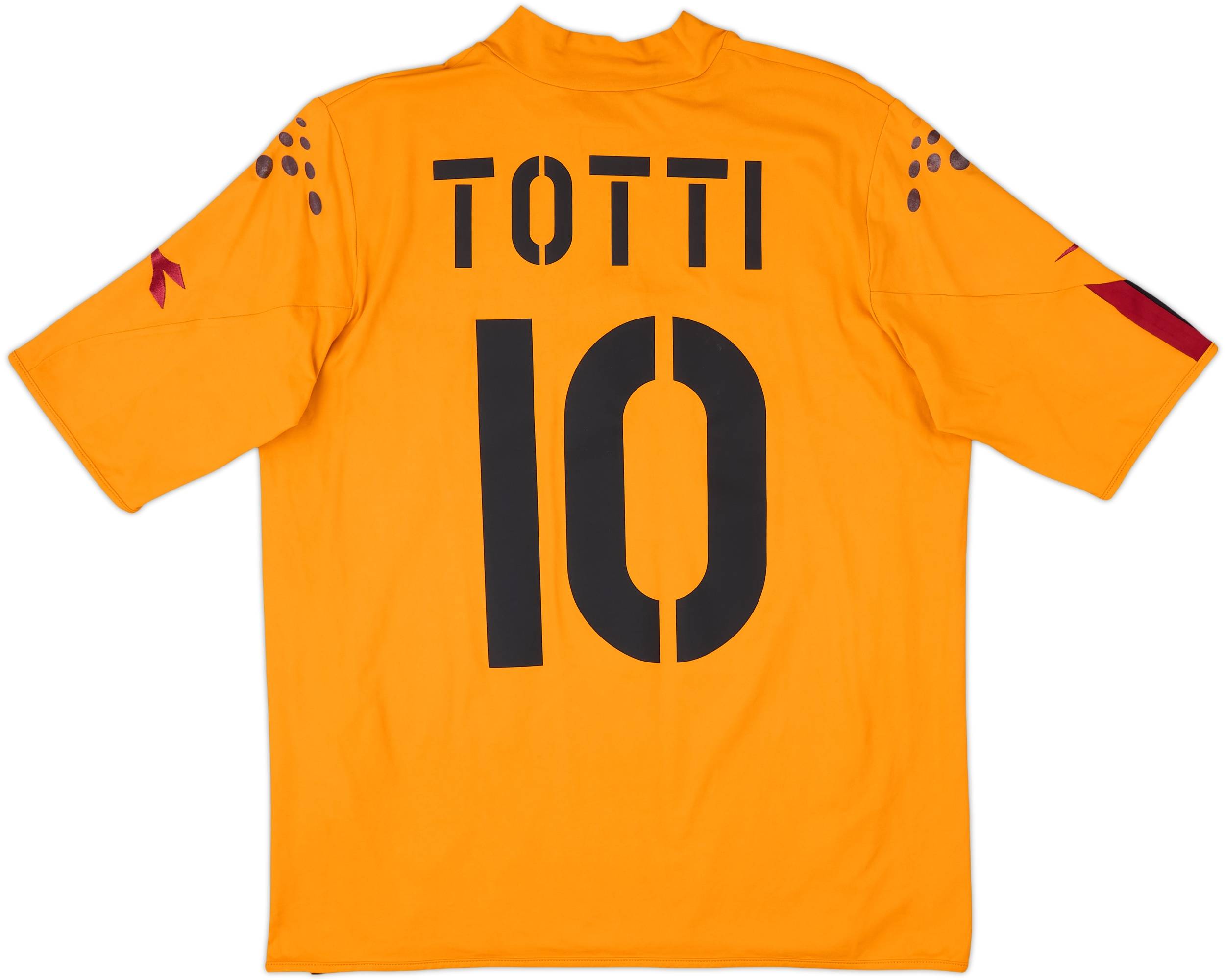 【予約中！】 Totti Shirt Third Roma 2004-05 #10 (XL) - 5/10 - ウェア