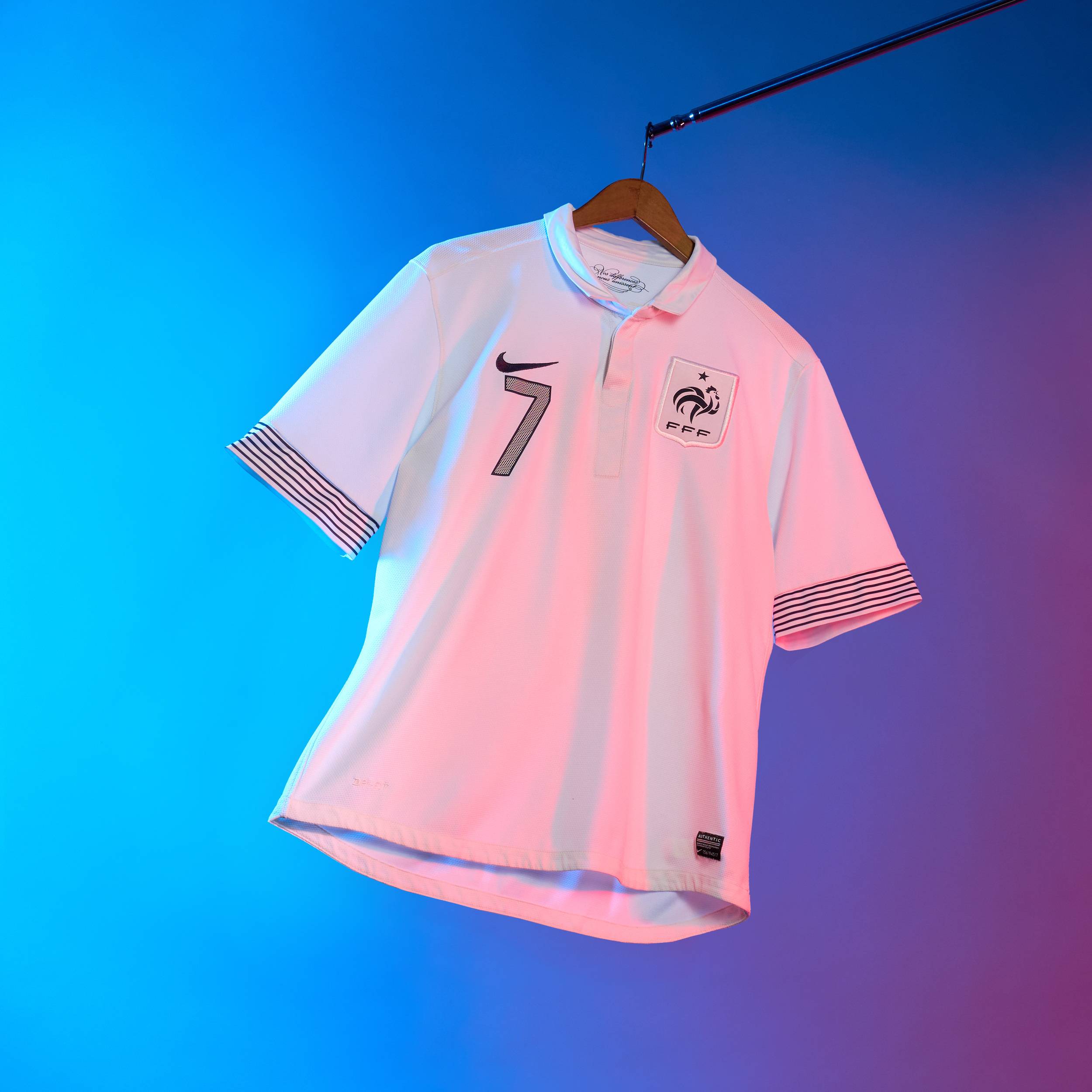 2012-13 France Away Shirt Ribery #7 - 6/10 - (S)