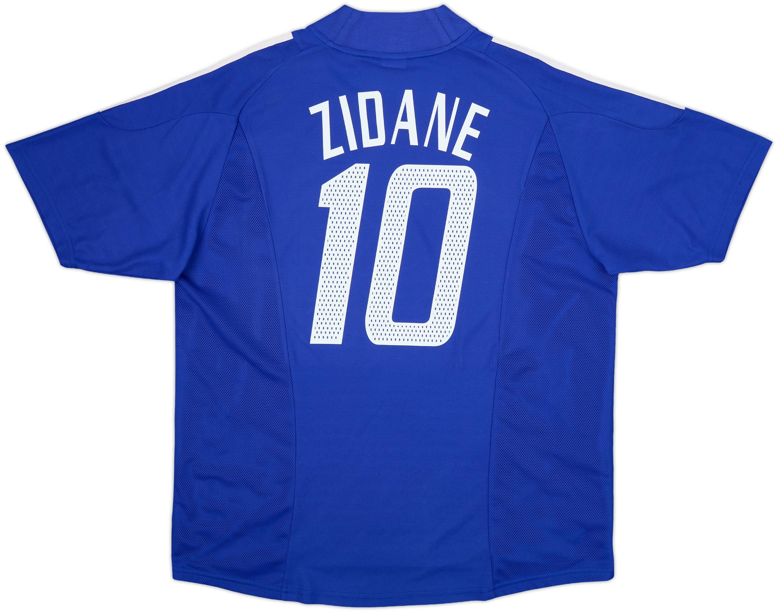 2002-04 Francia Camiseta Local Zidane #10 - 8/10 - (S)