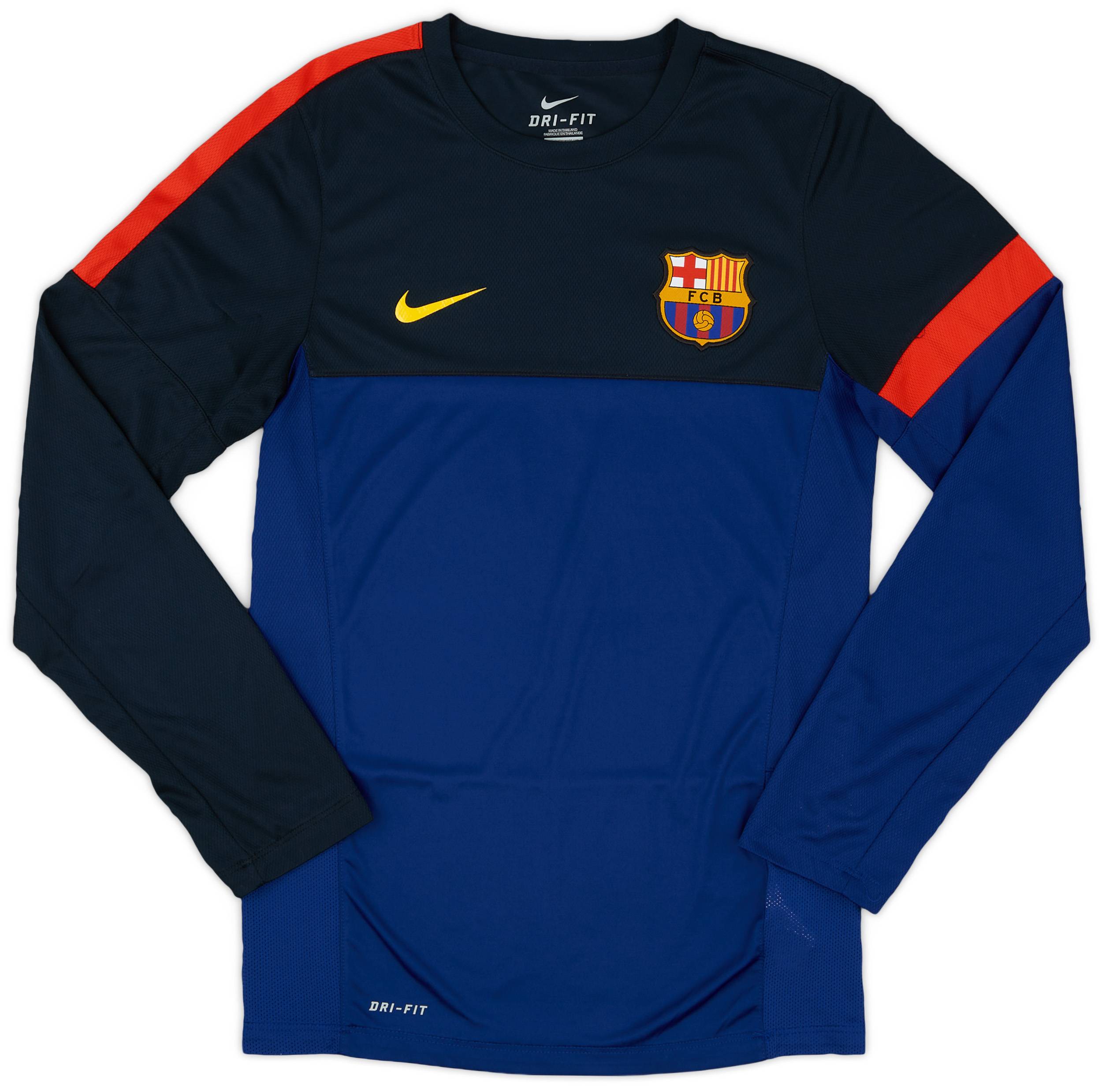 2012-13 Barcelona Nike Training L/S Shirt - 9/10 - (S)