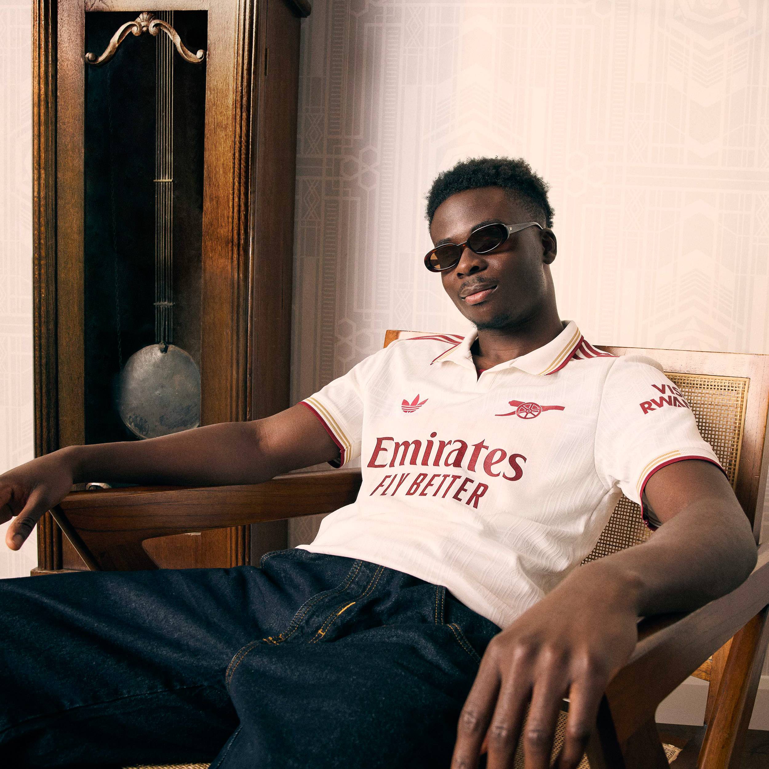 2025-26 Arsenal Authentic Third Shirt Saka #7