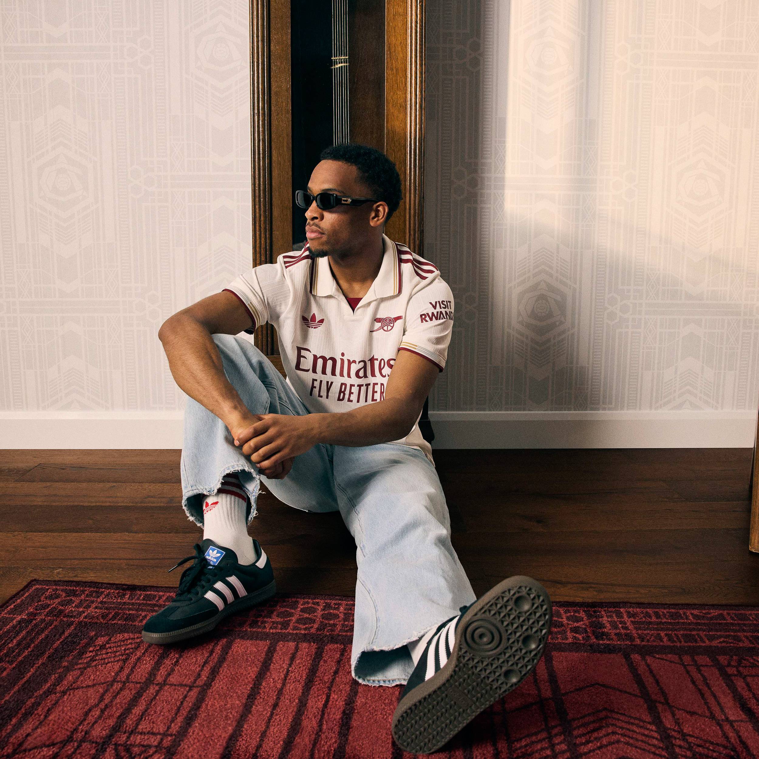 【新品】★3XL★ Arsenal 3rd 25 / 26 adidas ユニ adidas Arsenal Third Youth Soccer Jersey 25/26 - White