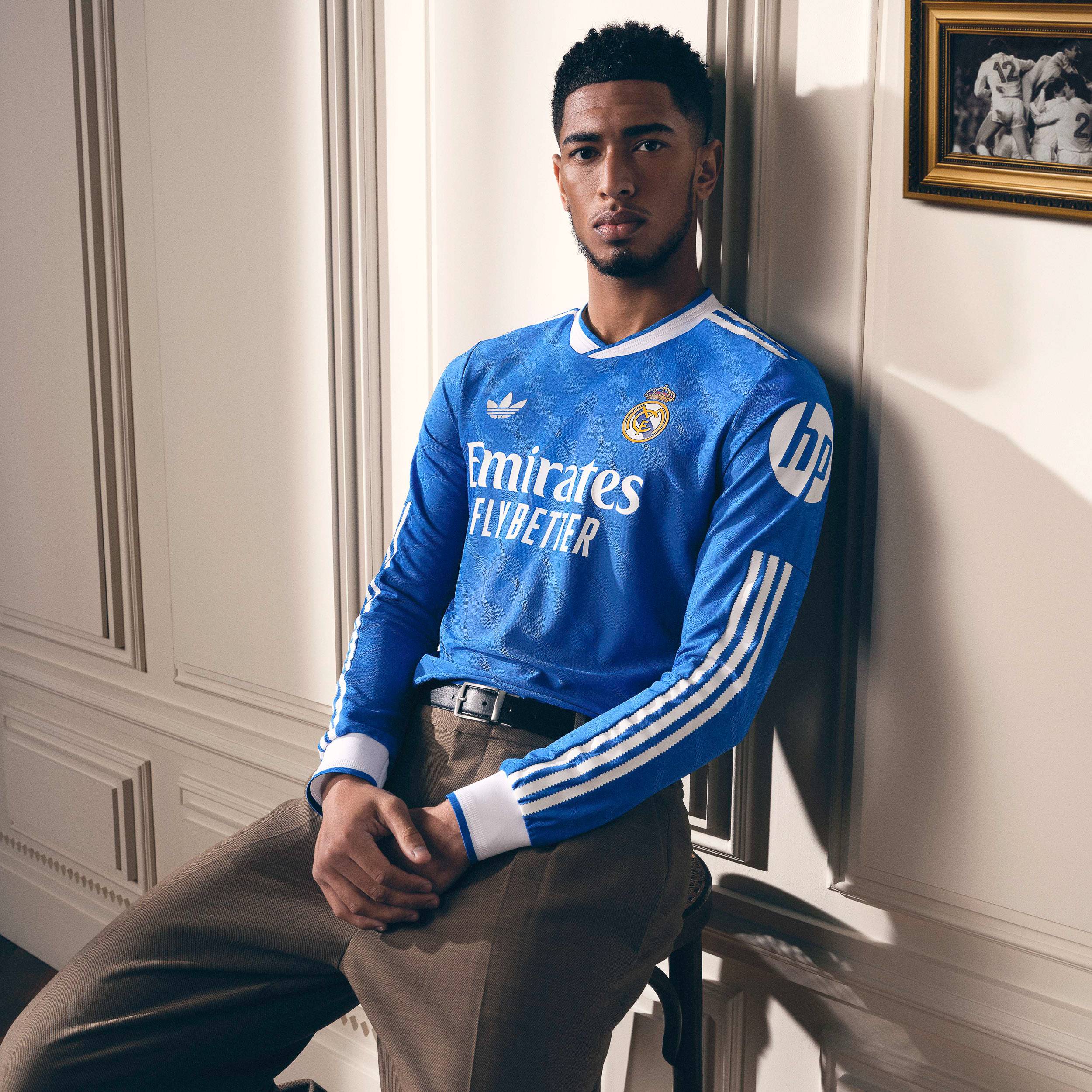 2025-26 Real Madrid Authentic Third L/S Shirt