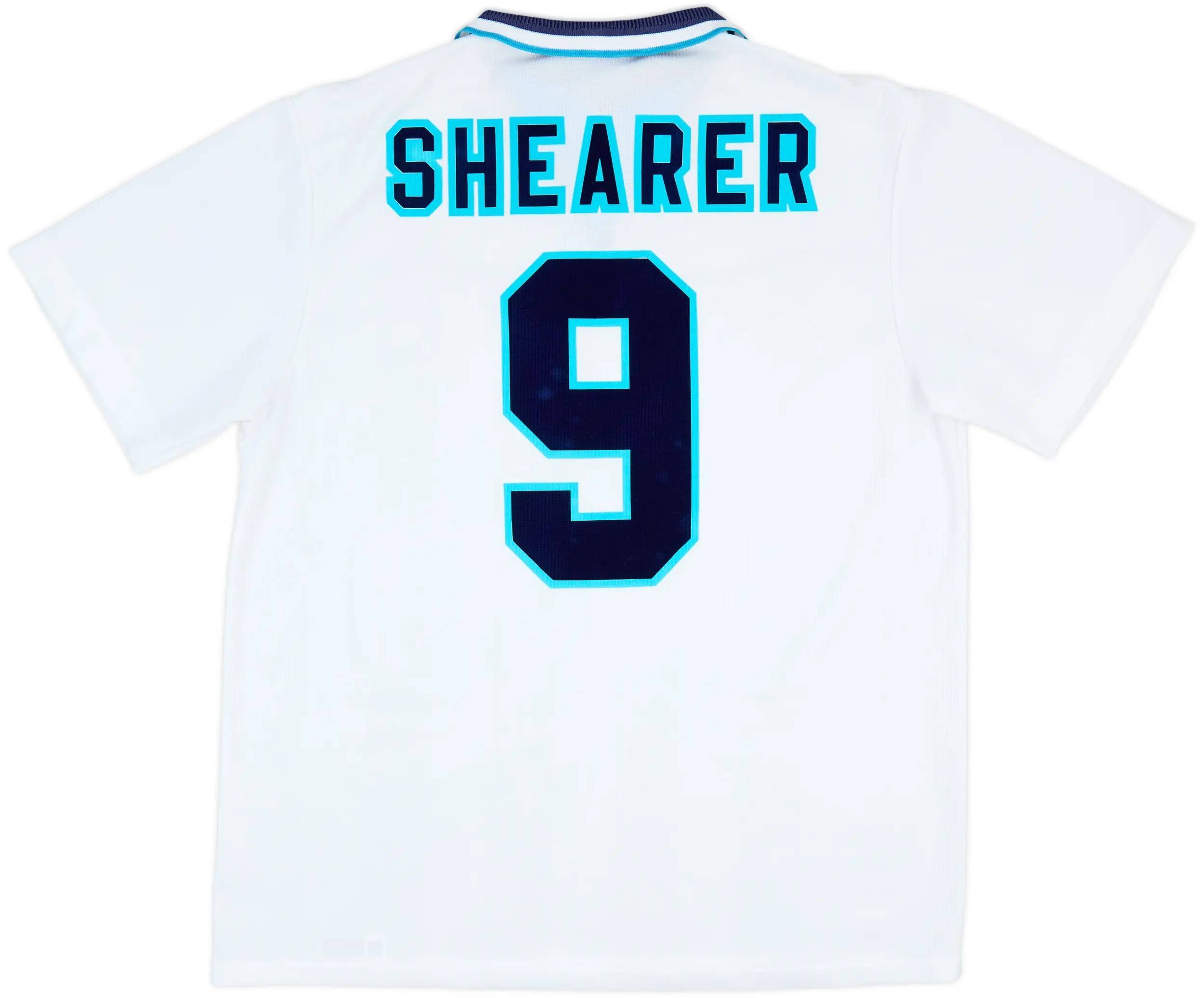 1995-97 England Home Shirt Shearer #9