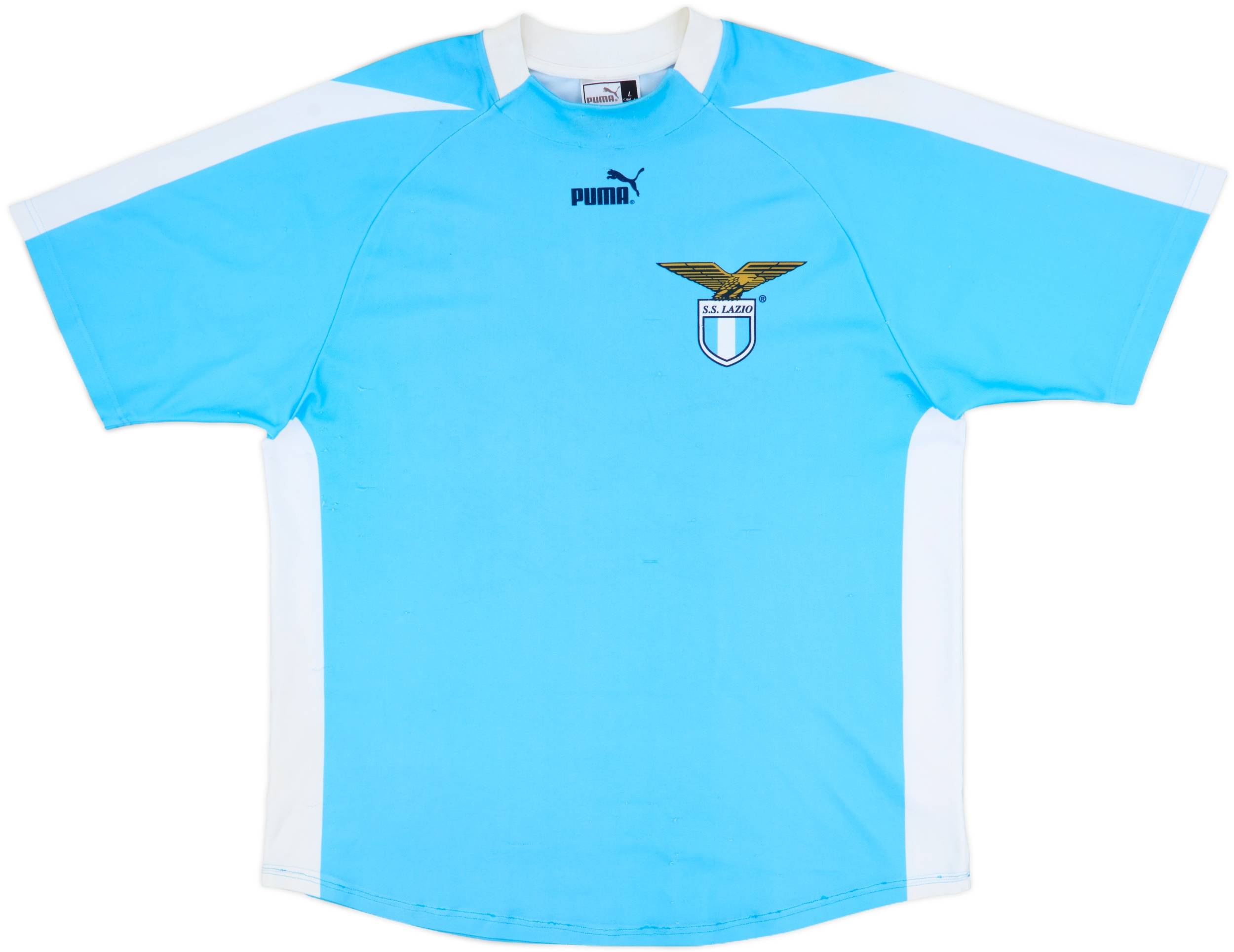 2003-04 Lazio 'Signed' Home Shirt - 7/10 - (L)