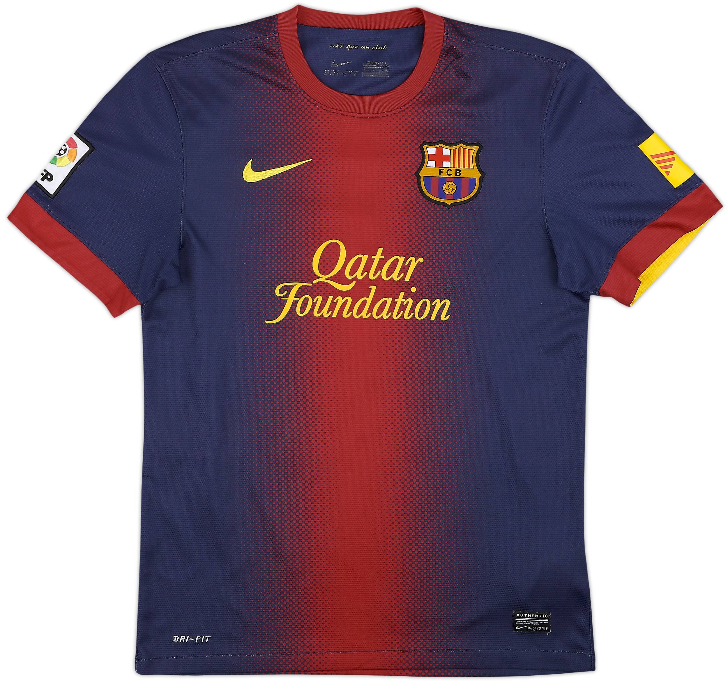 2012-13 Barcelona Home Shirt Messi #10 - 7/10 - (M)