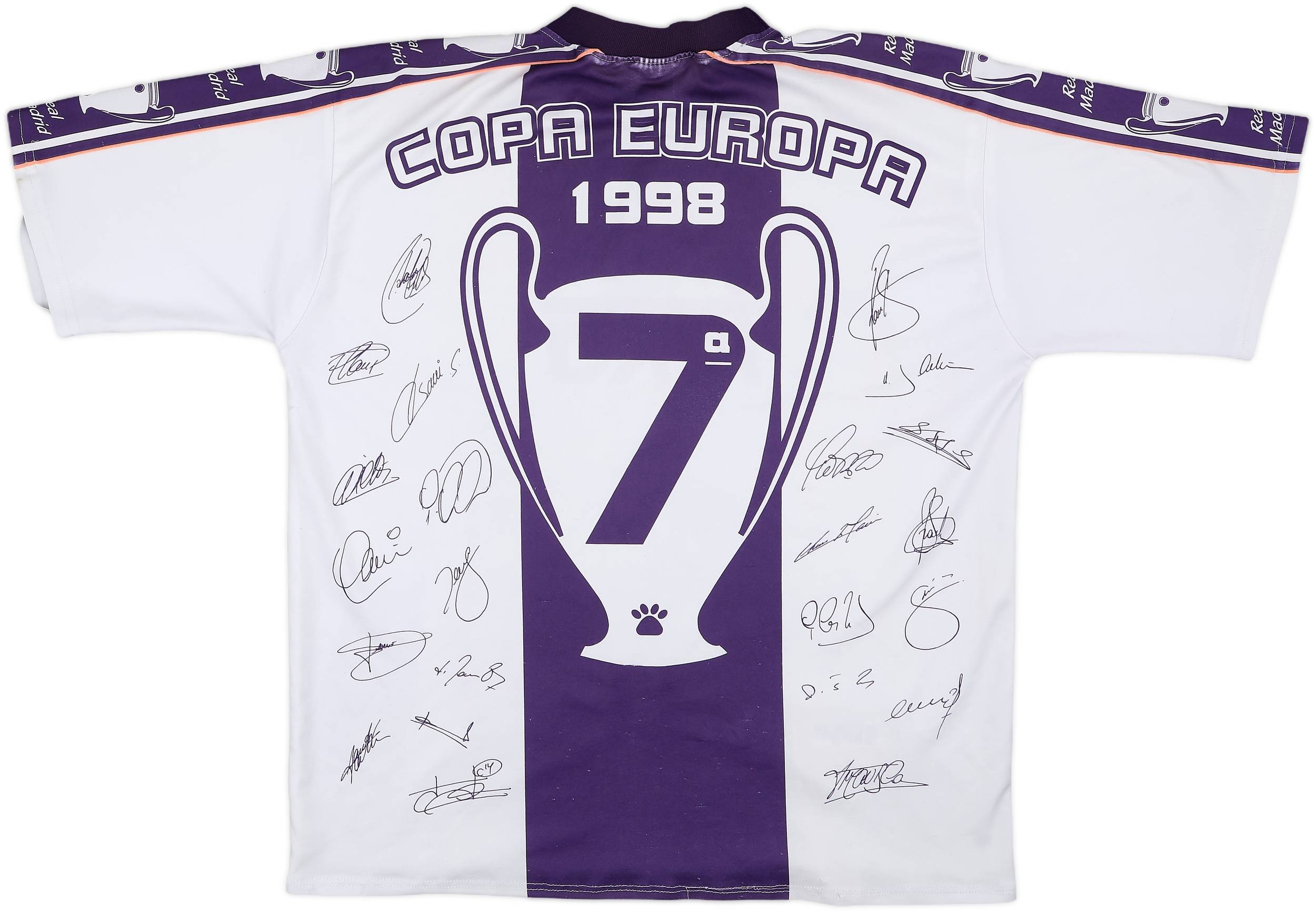 1997-98 Real Madrid Kelme 'Copa Europa 1998' Leisure Shirt