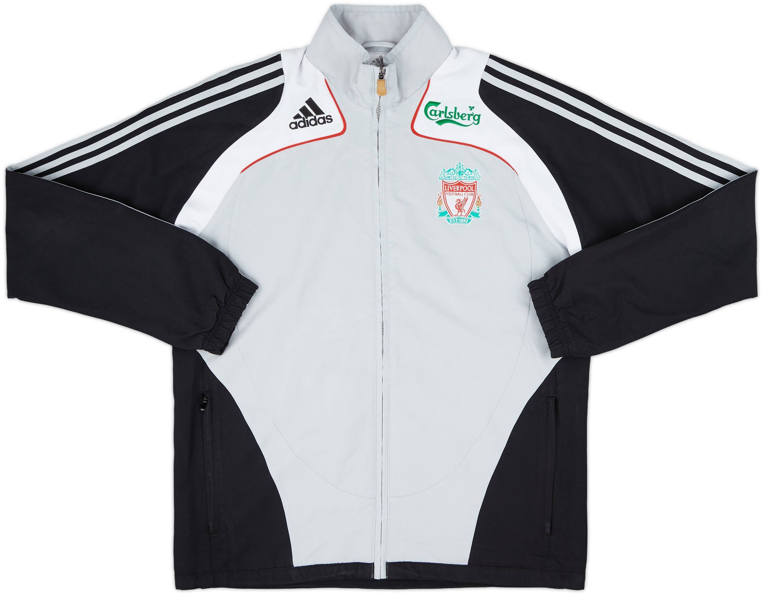 adidas x LIVERPOOL FC ジャケット WHITE 白 XO メンズ