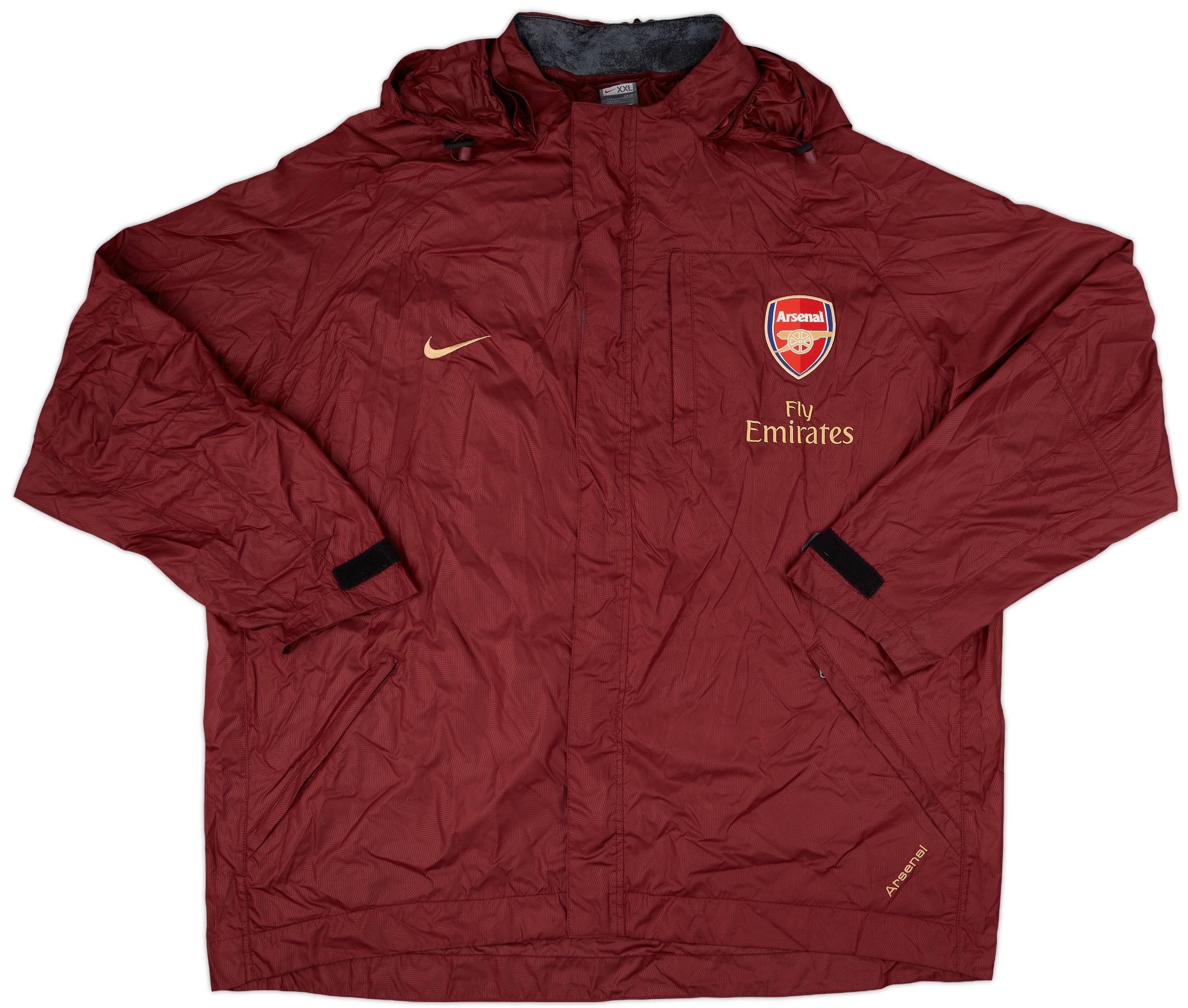 お歳暮・冬ギフト 特集2025 通販  2007-08 (XXL) - 8/10 - Jacket Rain Hooded Nike Arsenal ウェア