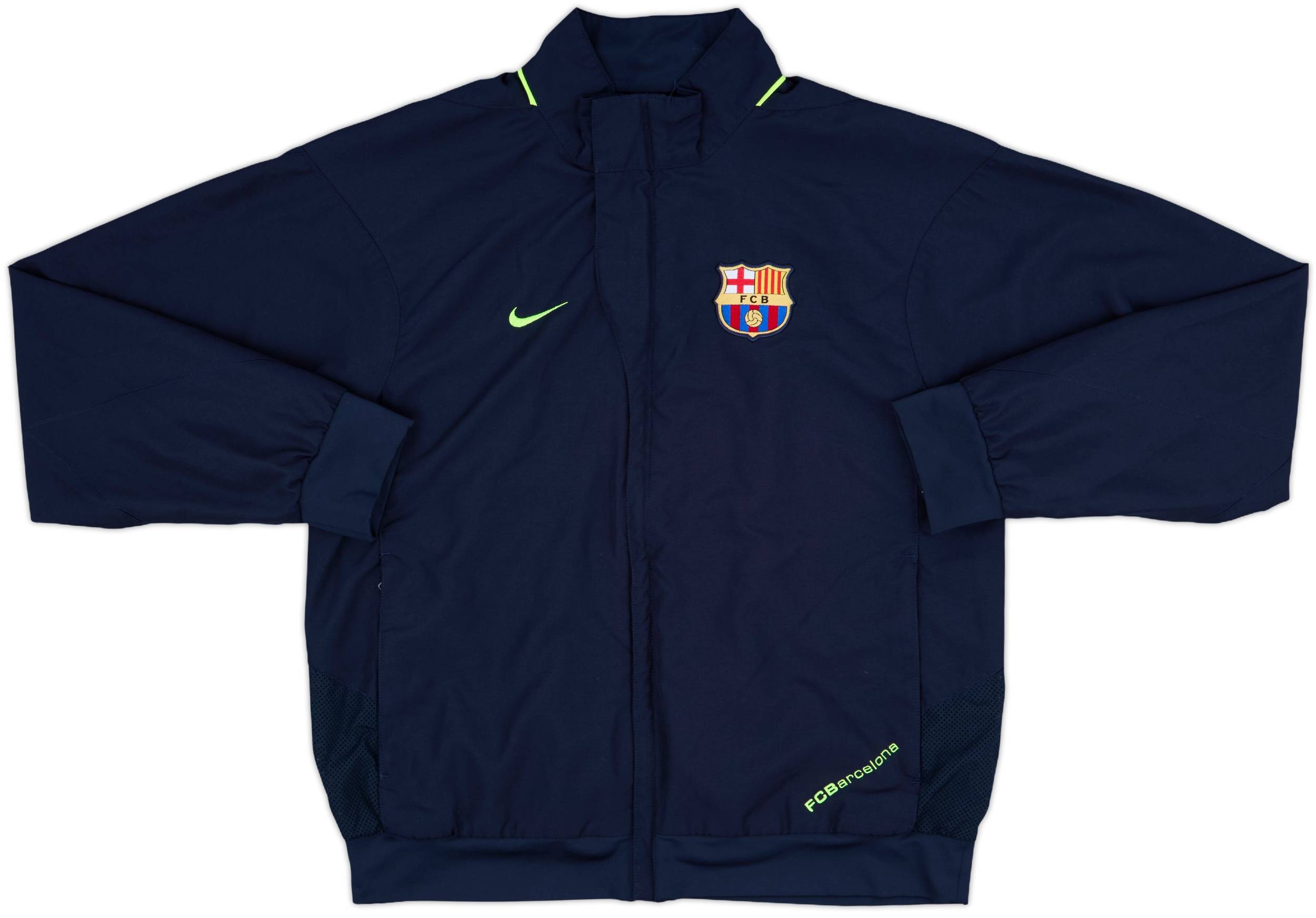 2007-08 Barcelona Nike Track Jacket - 9/10 - (L)