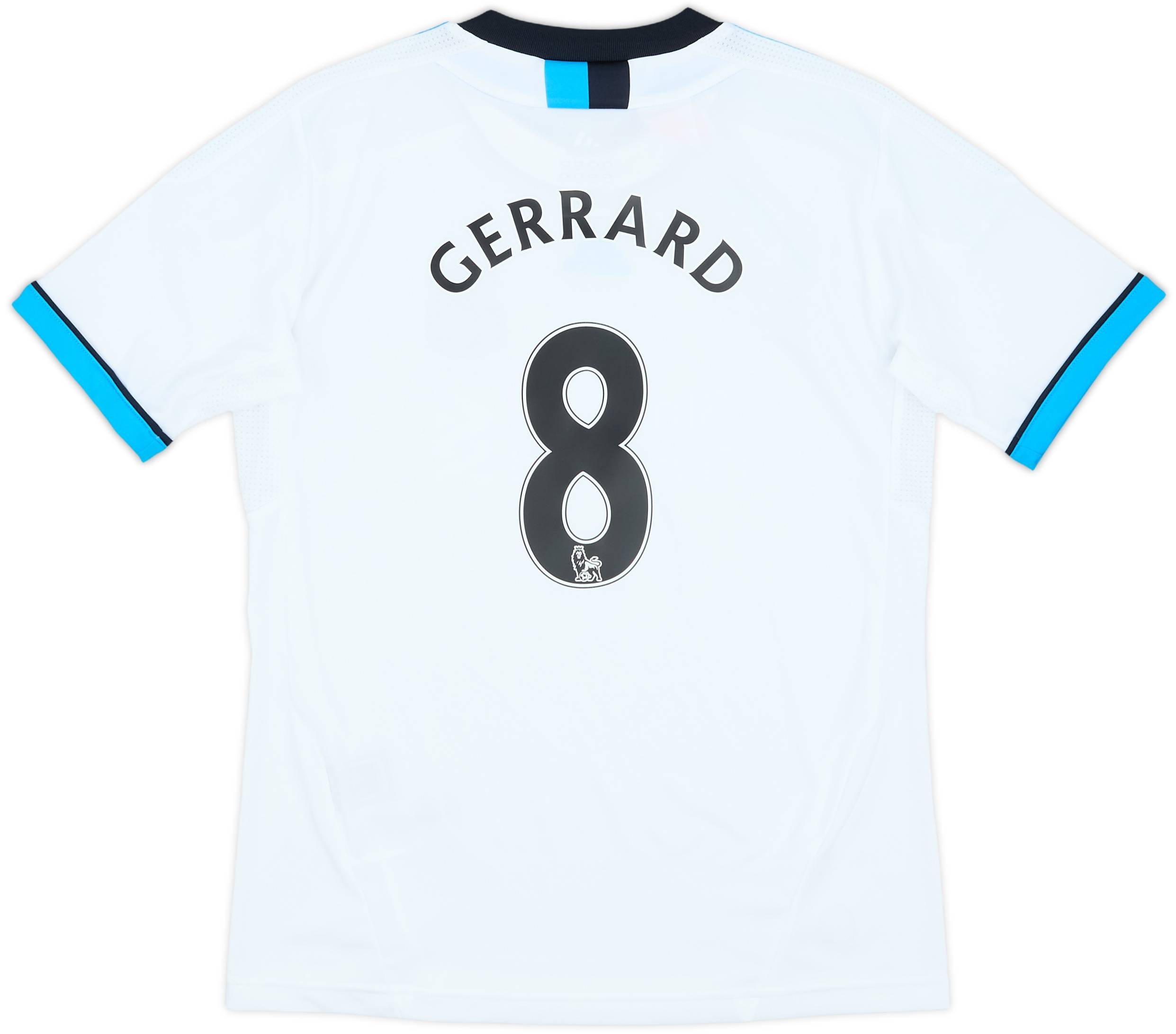 2011-12 Liverpool Third Shirt Gerrard #8 - 9/10 - (M.Boys)