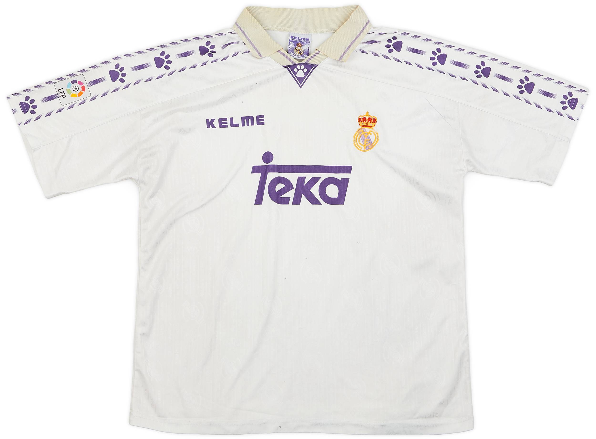 1996-97 Real Madrid Home Shirt - 5/10 - (XL)