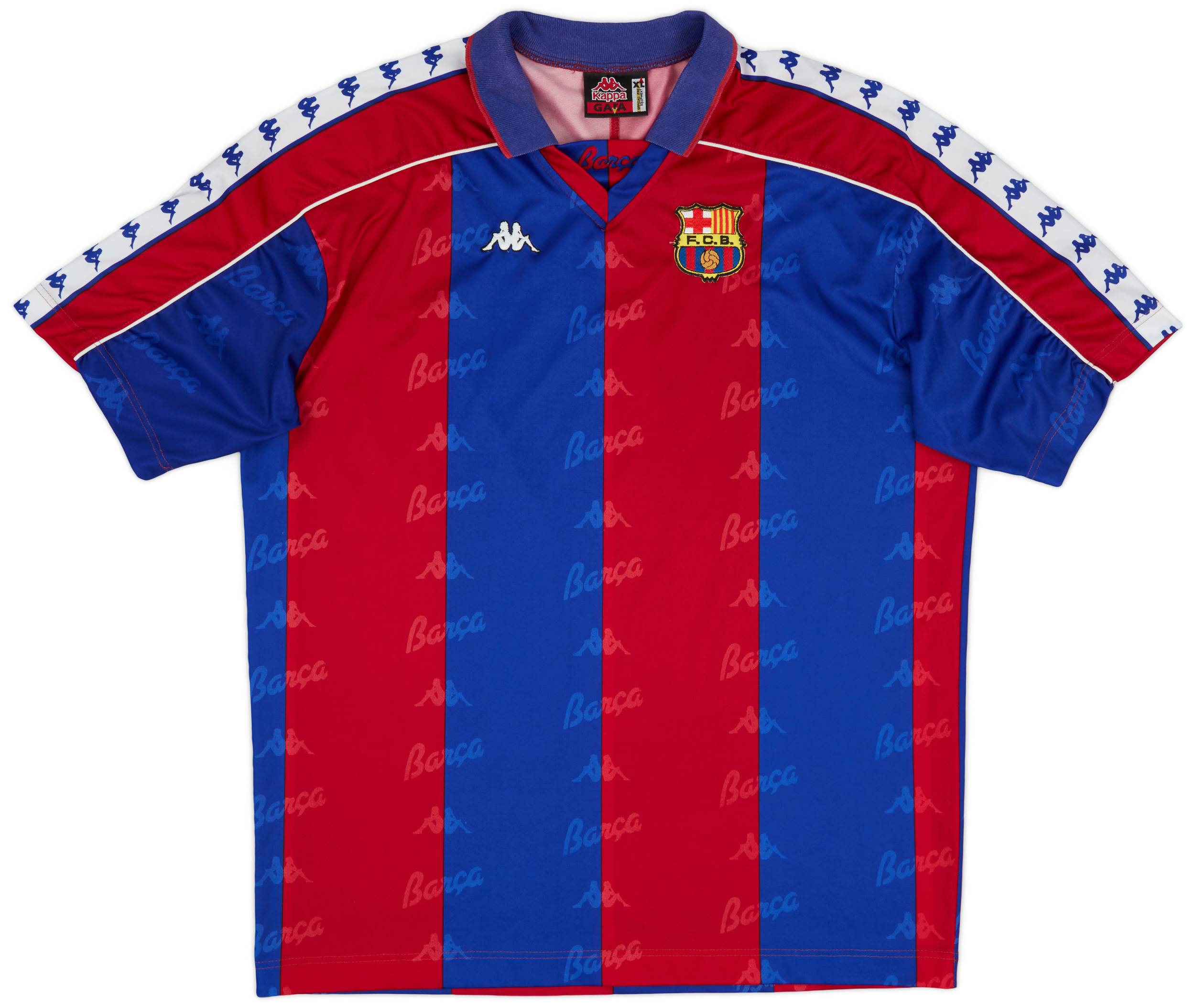 全国総量無料で Home Barcelona 1995-97 Shirt (XL) - 9/10 - ウェア