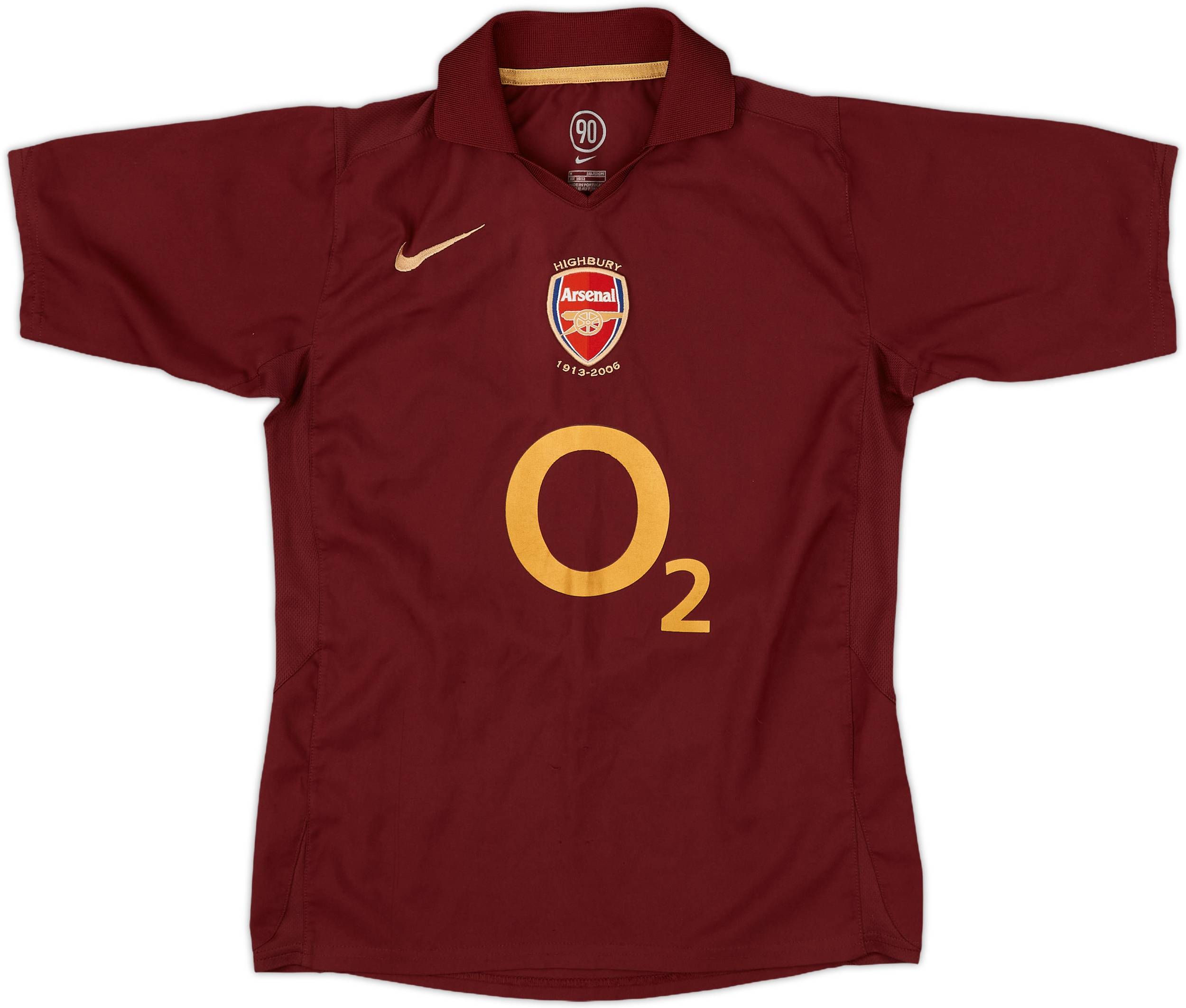 【セール】福袋のファッション通販 2005-06 Arsenal Home Shirt - 8/10 - (M.Boys) ウェア