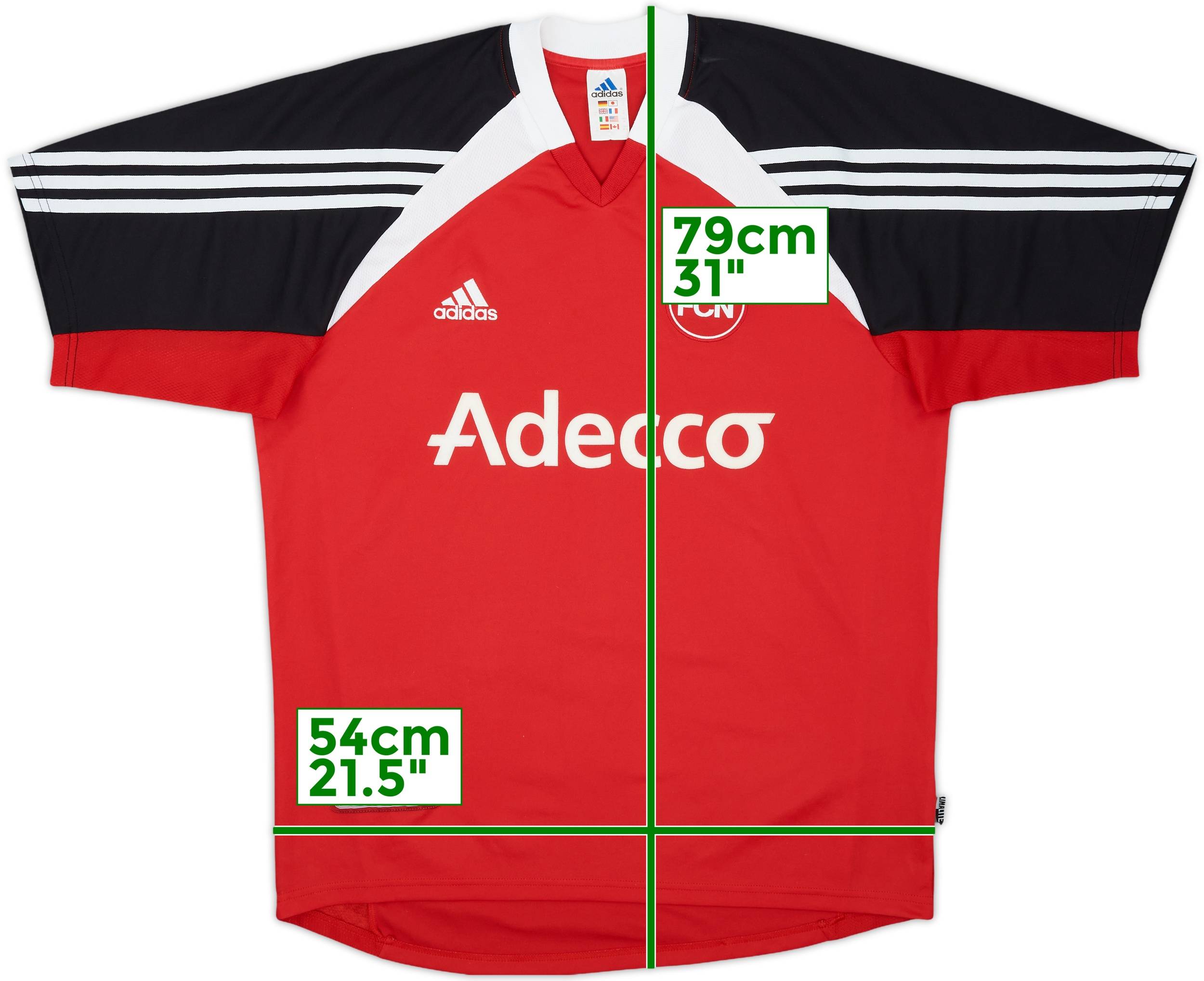 2001-02 Nurnberg Home Shirt - 9/10 - (M)