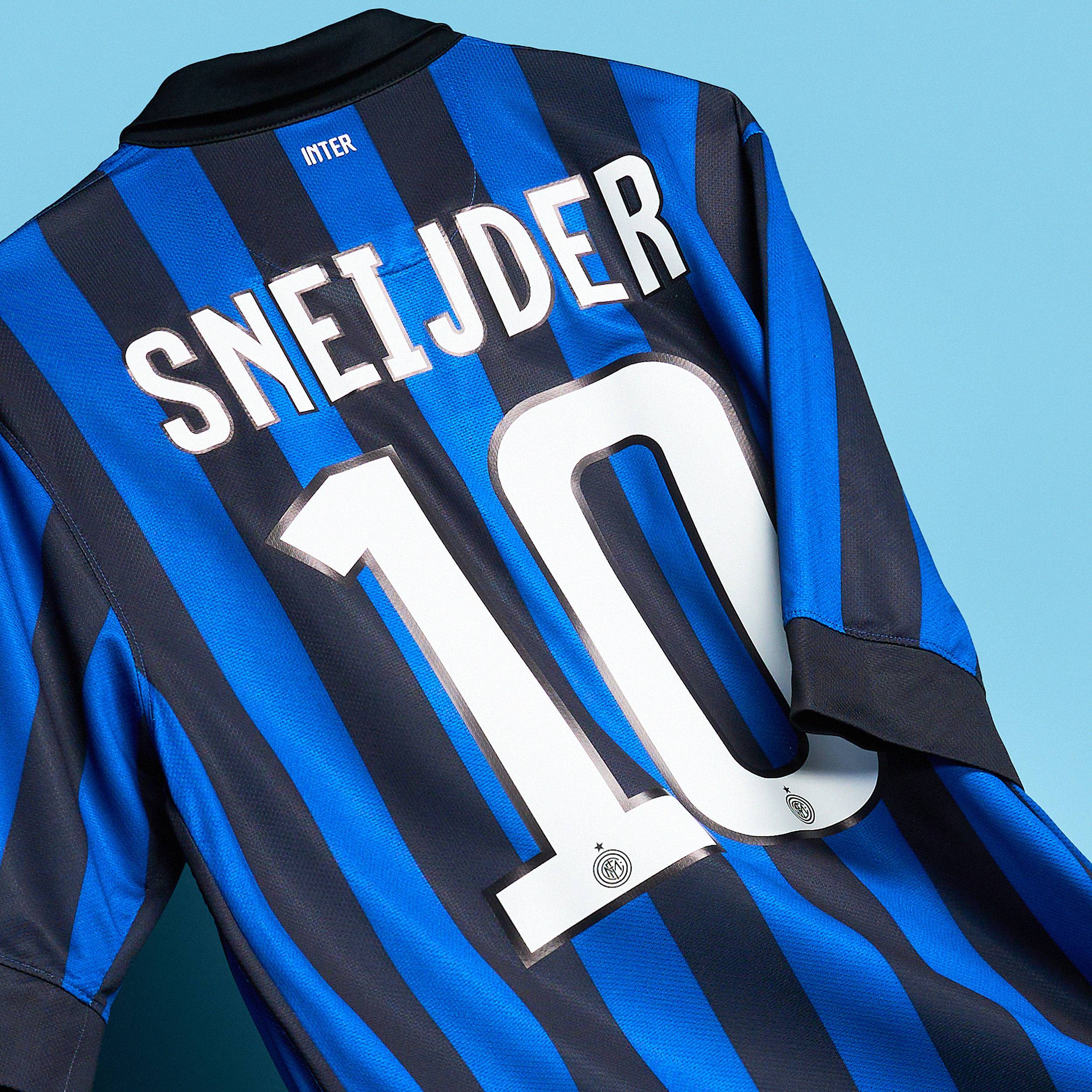 2011-12 Inter Milan Home Shirt Sneijder #10 - 10/10 - (M)
